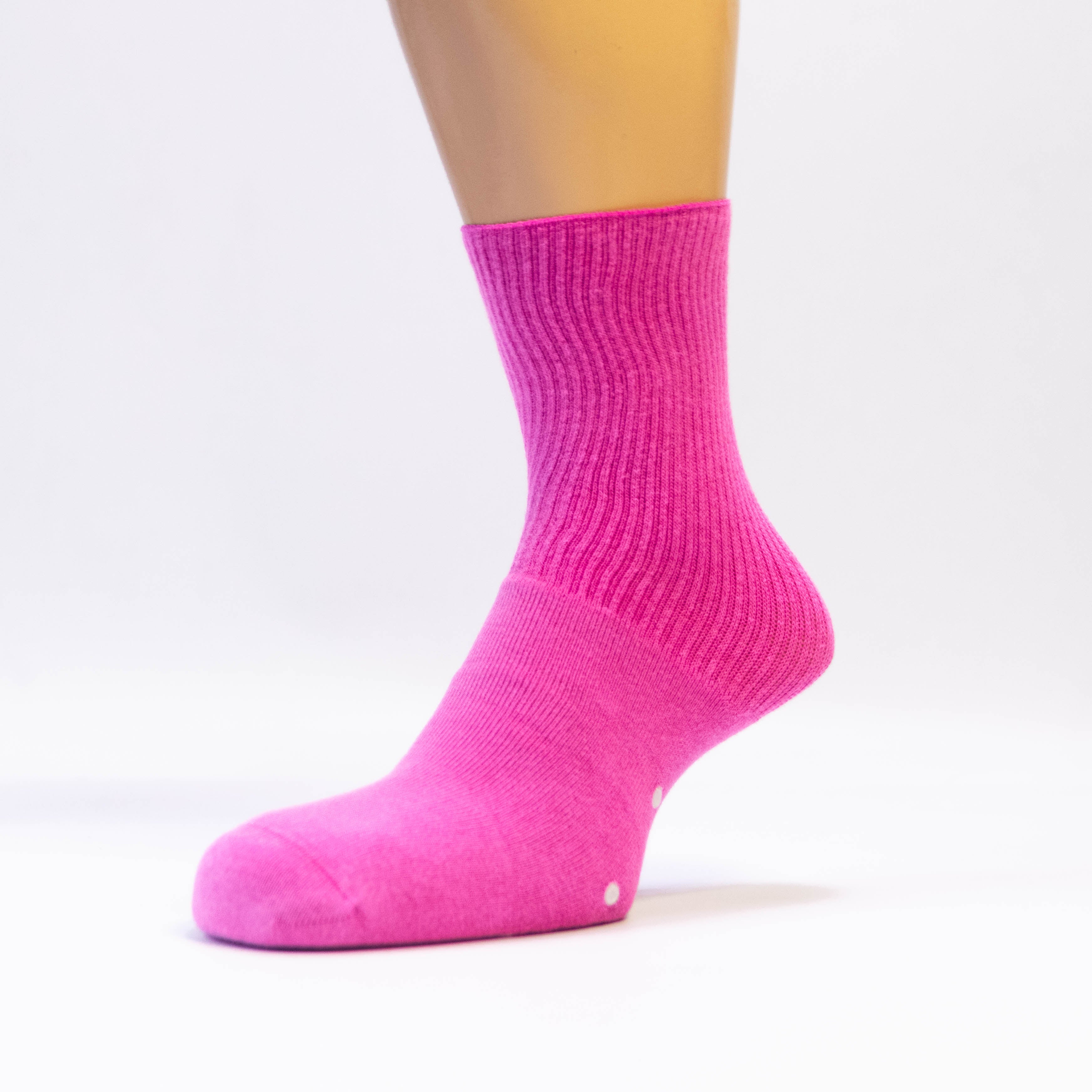 Women's Mid-Calf Socks - Striped Elegance in Multicolor Designs