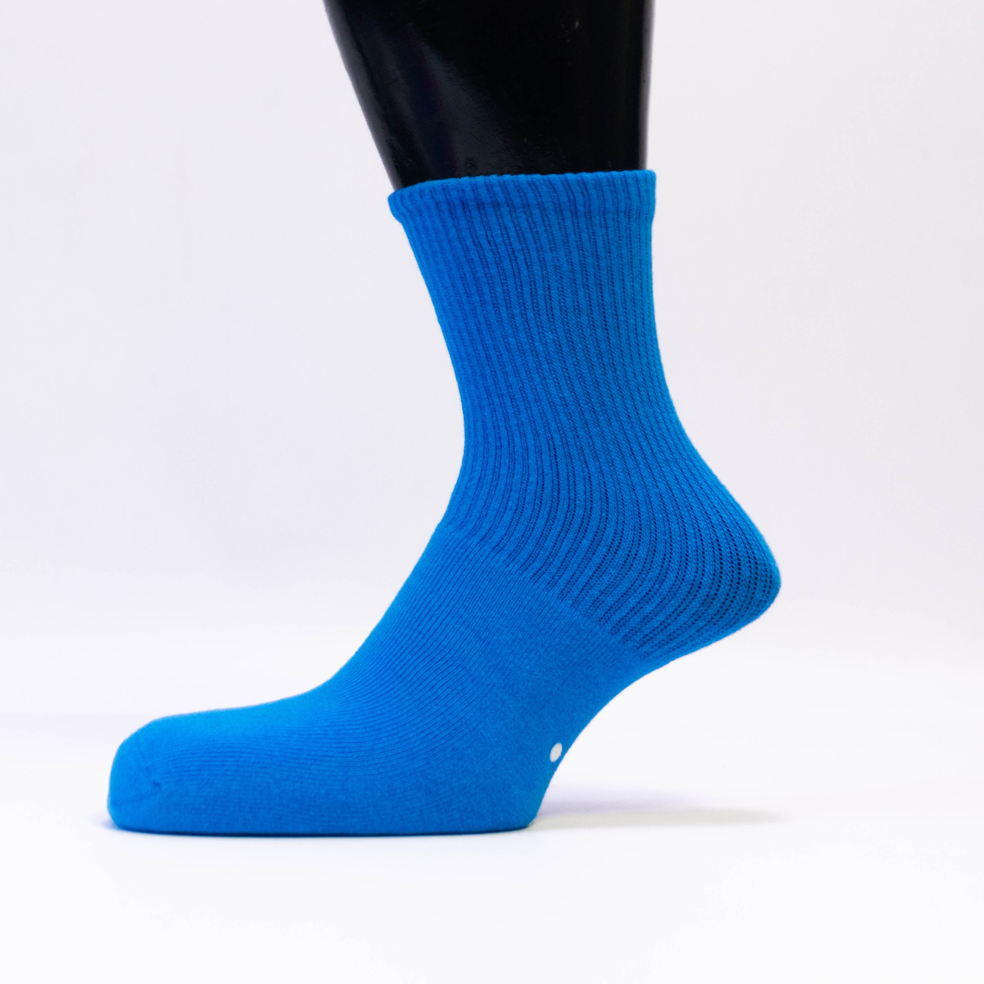 Women's Mid-Calf Socks - Striped Elegance in Multicolor Designs