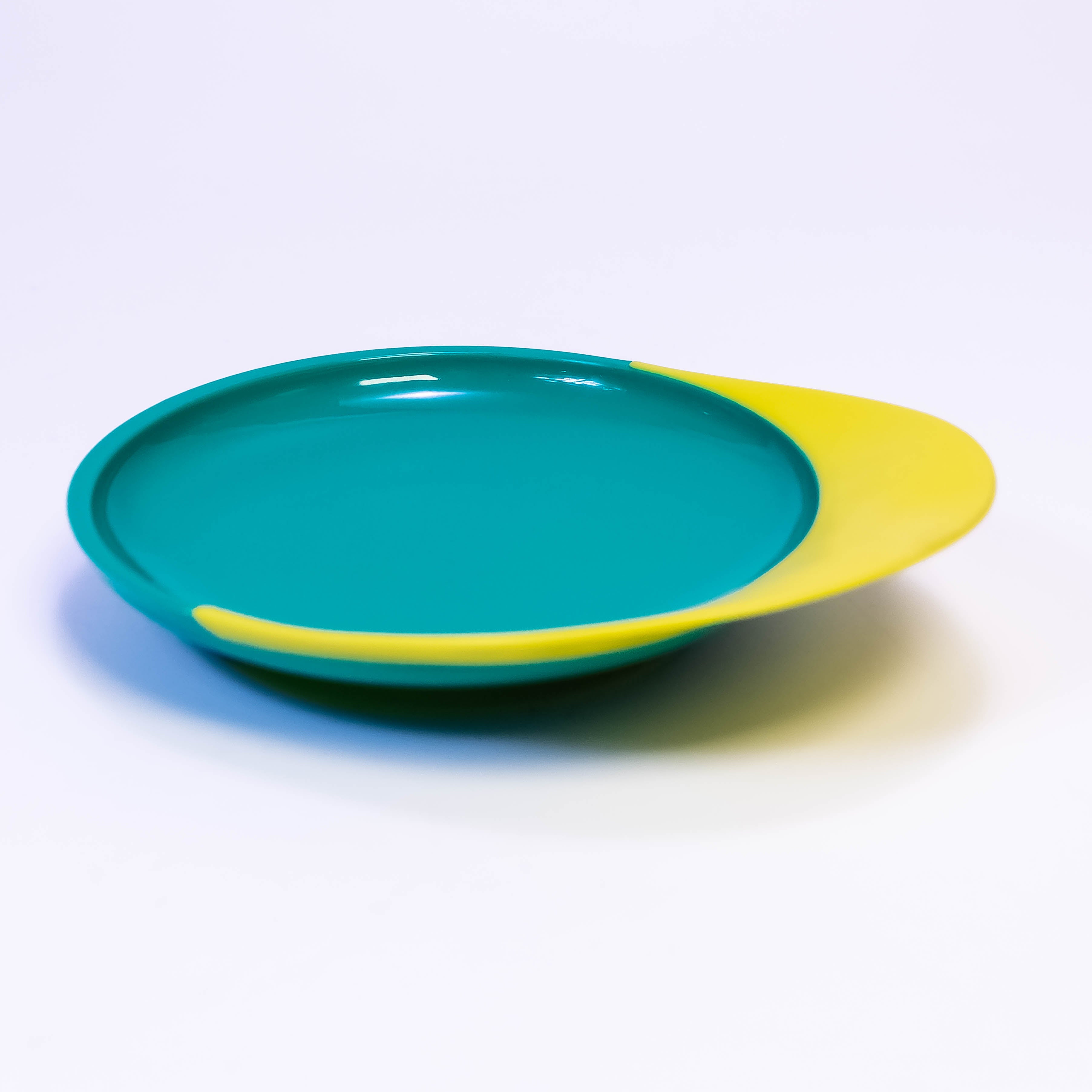 Boon Catch Plate: Toddler Plate with Spill Catcher - Mess-Free Mealtime Fun