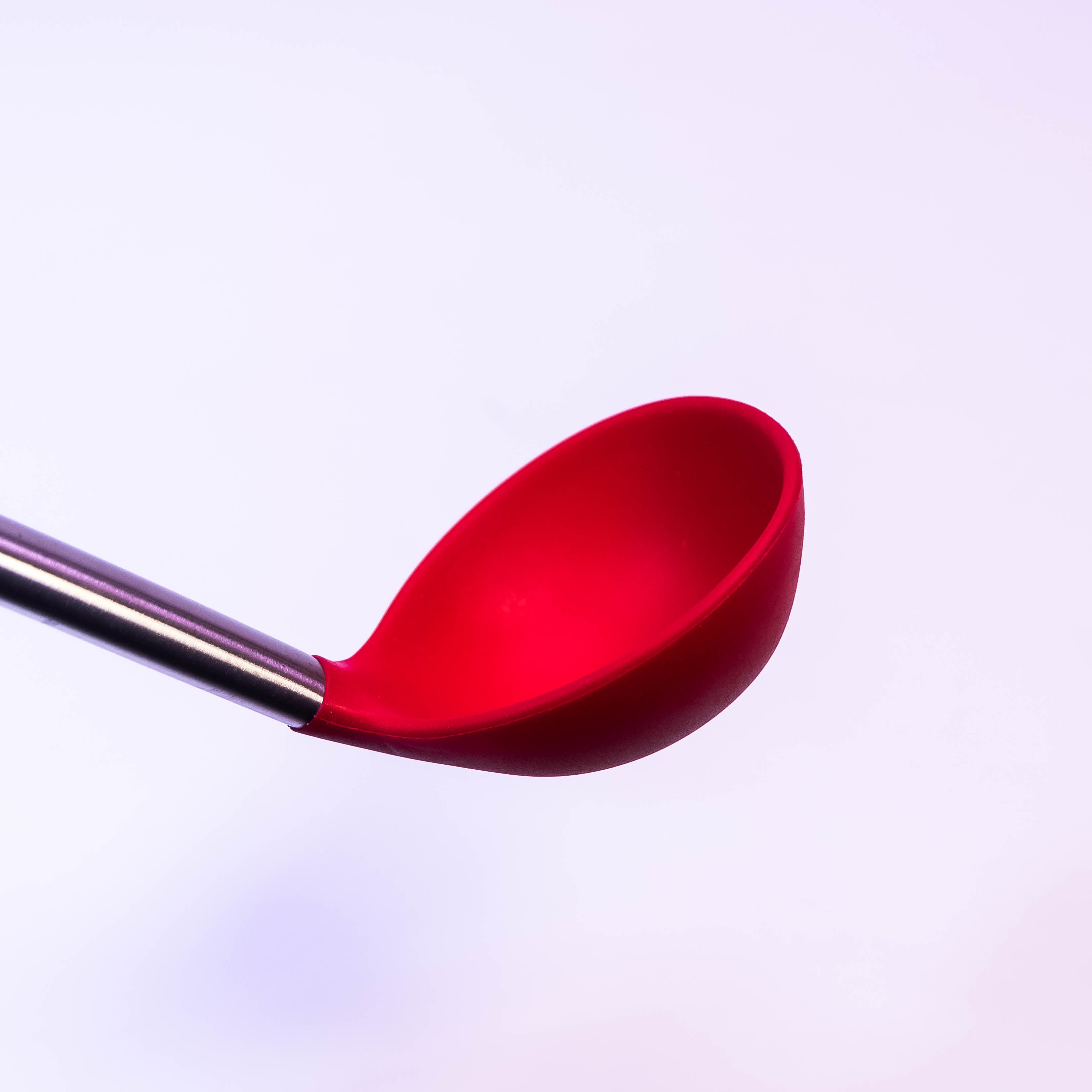 Silicone Non-Stick Soup Ladle - Heat Resistant Cooking Utensil