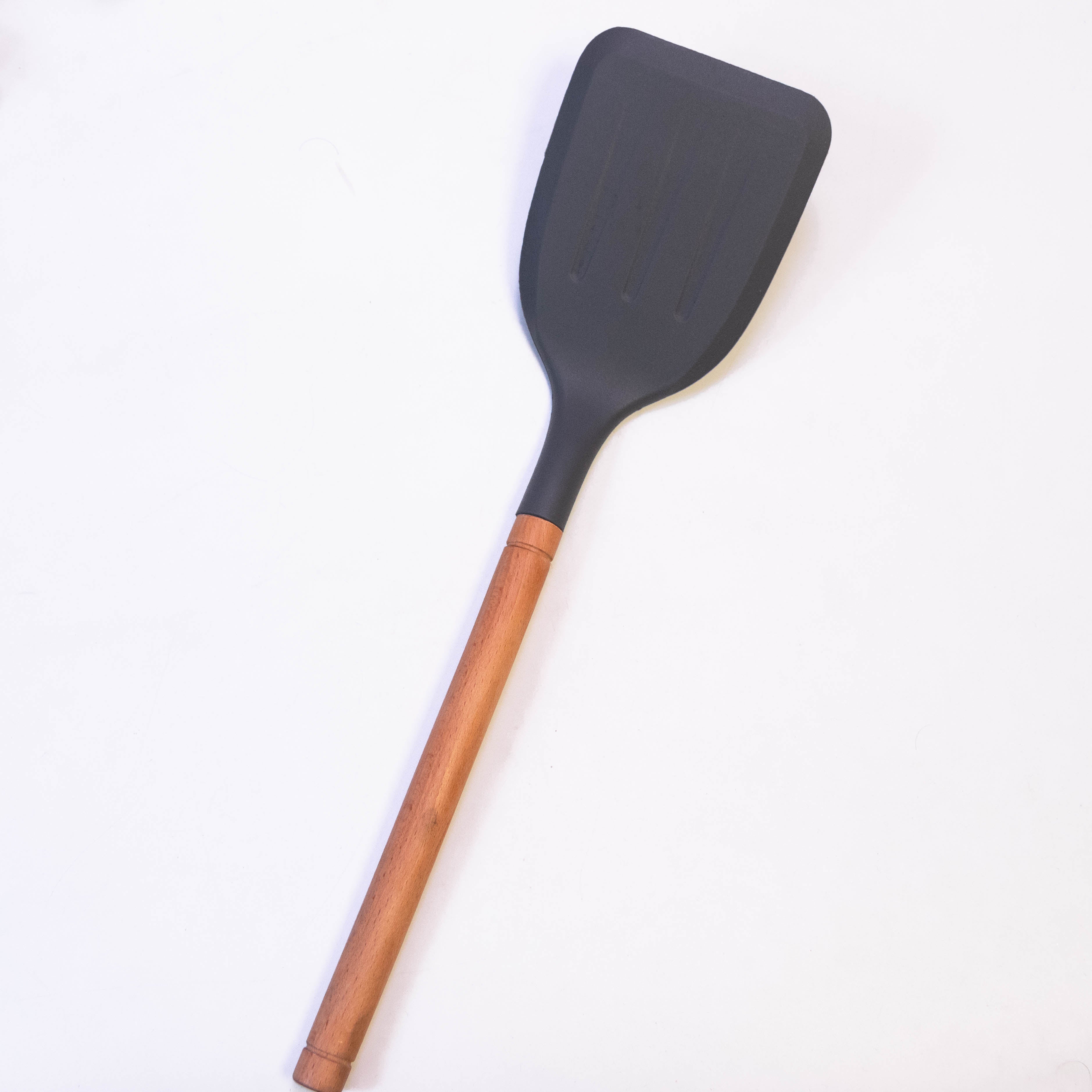 Waabi Saabi Silicone Spatula Turner with Beech Wood Handle