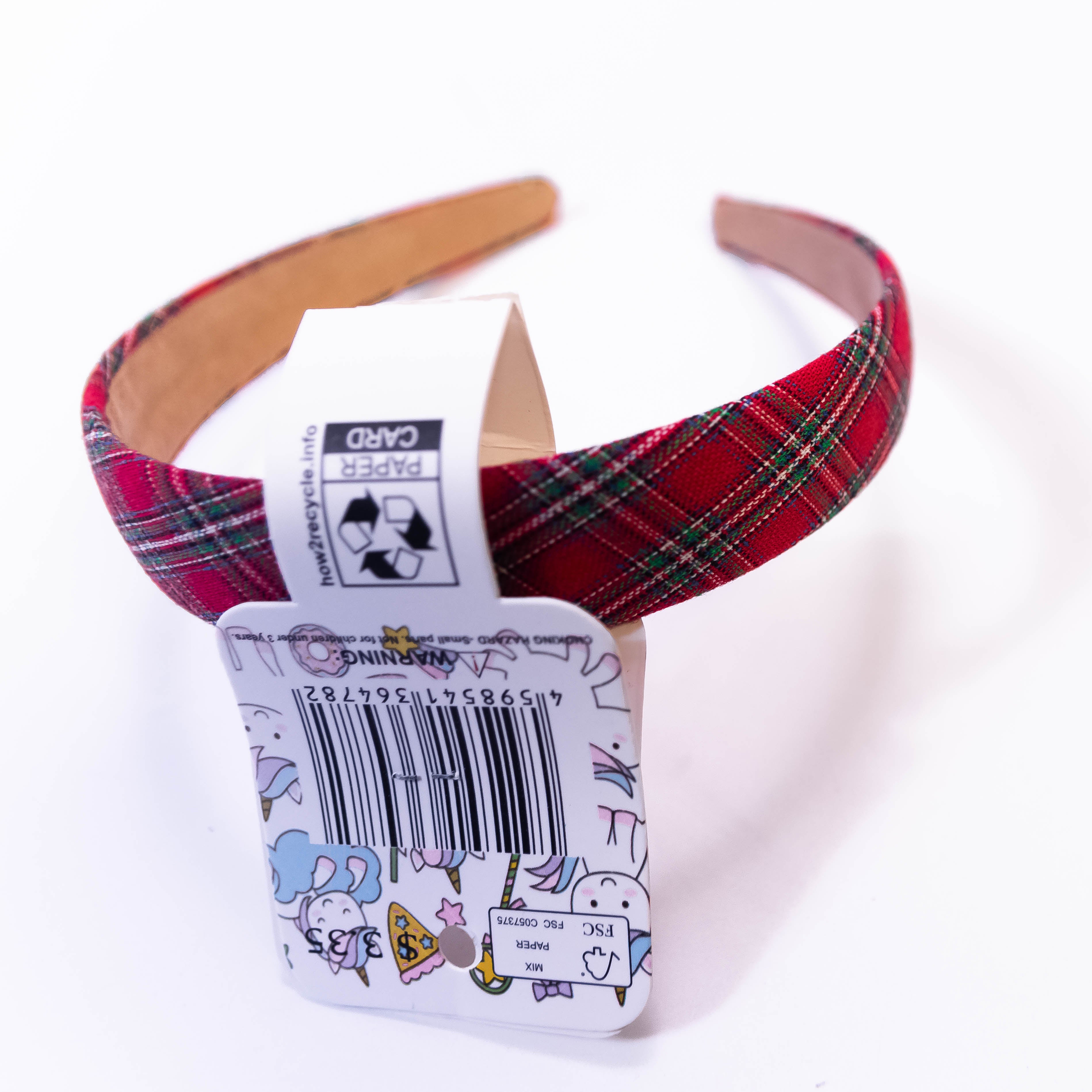 Scottish Tartan Hair Band