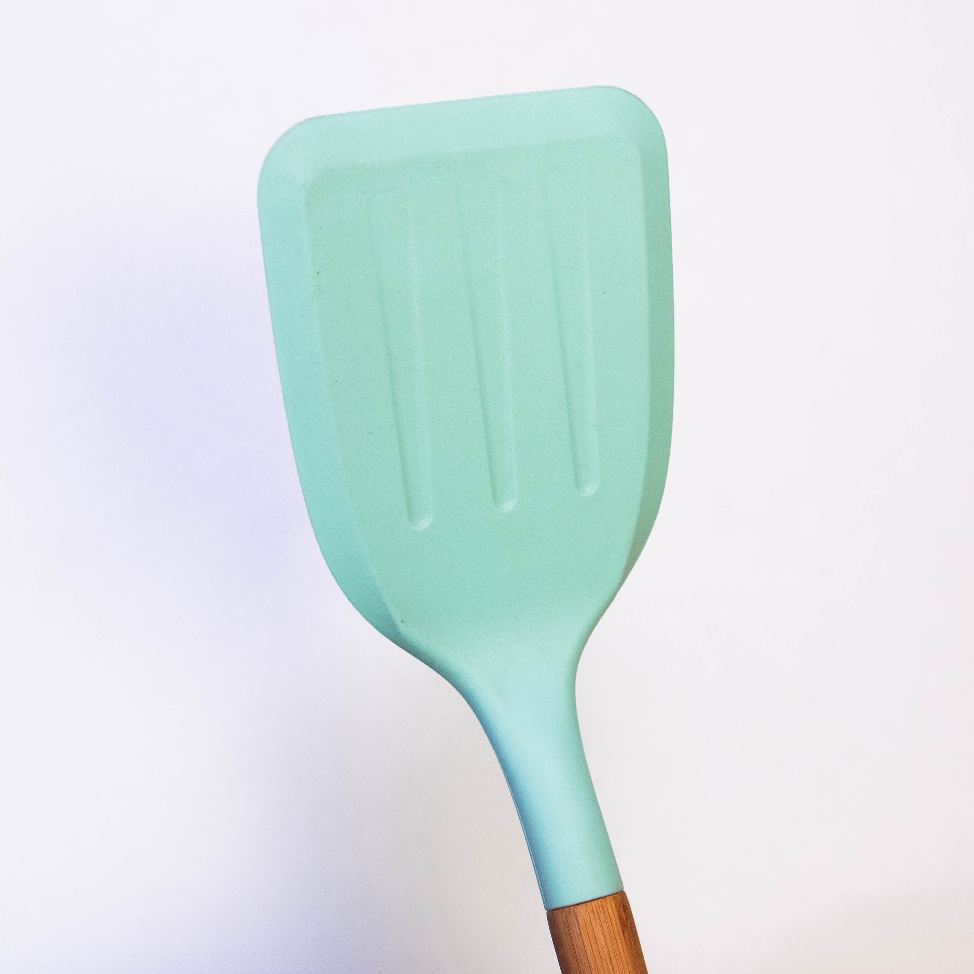 Waabi Saabi Silicone Spatula Turner with Beech Wood Handle