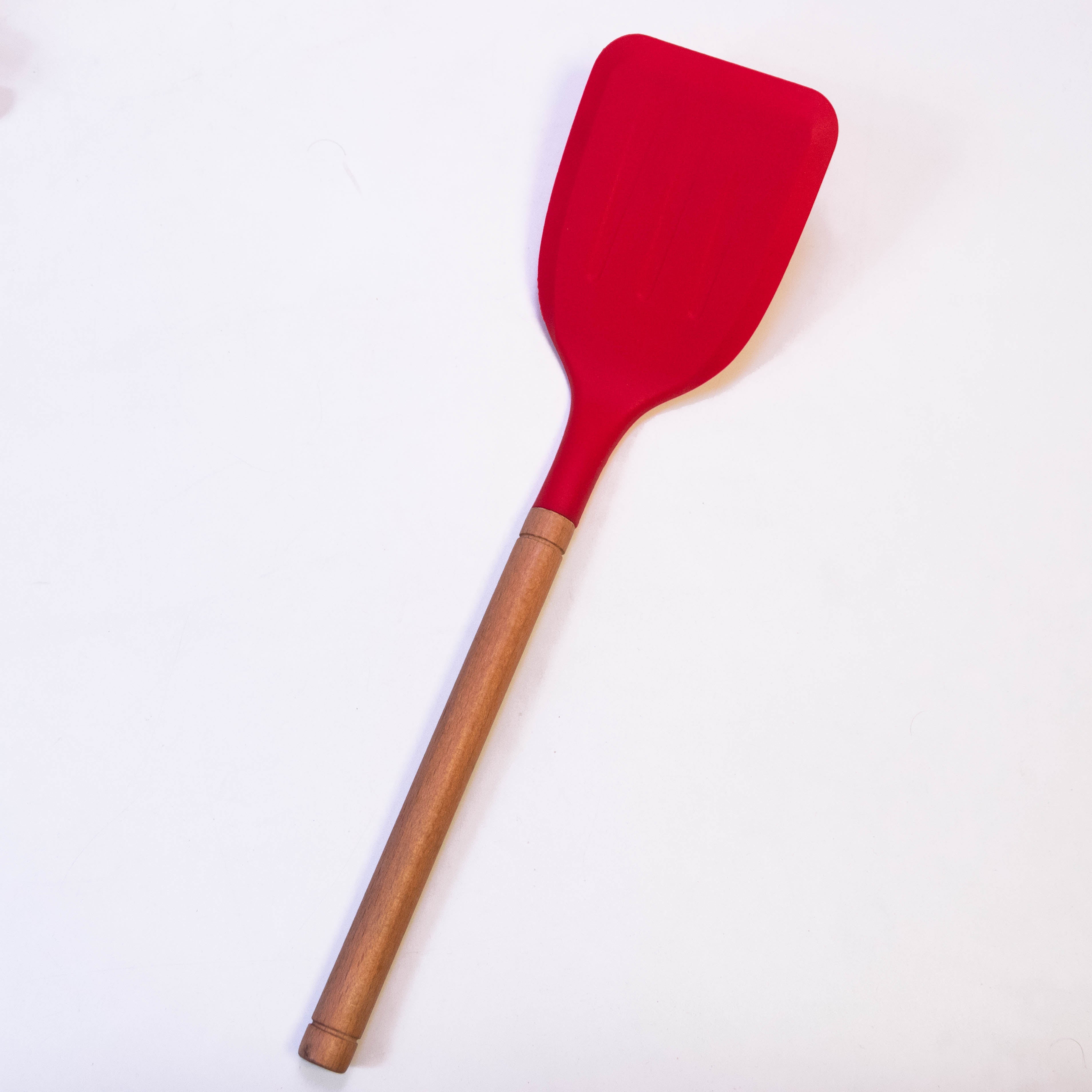 Waabi Saabi Silicone Spatula Turner with Beech Wood Handle