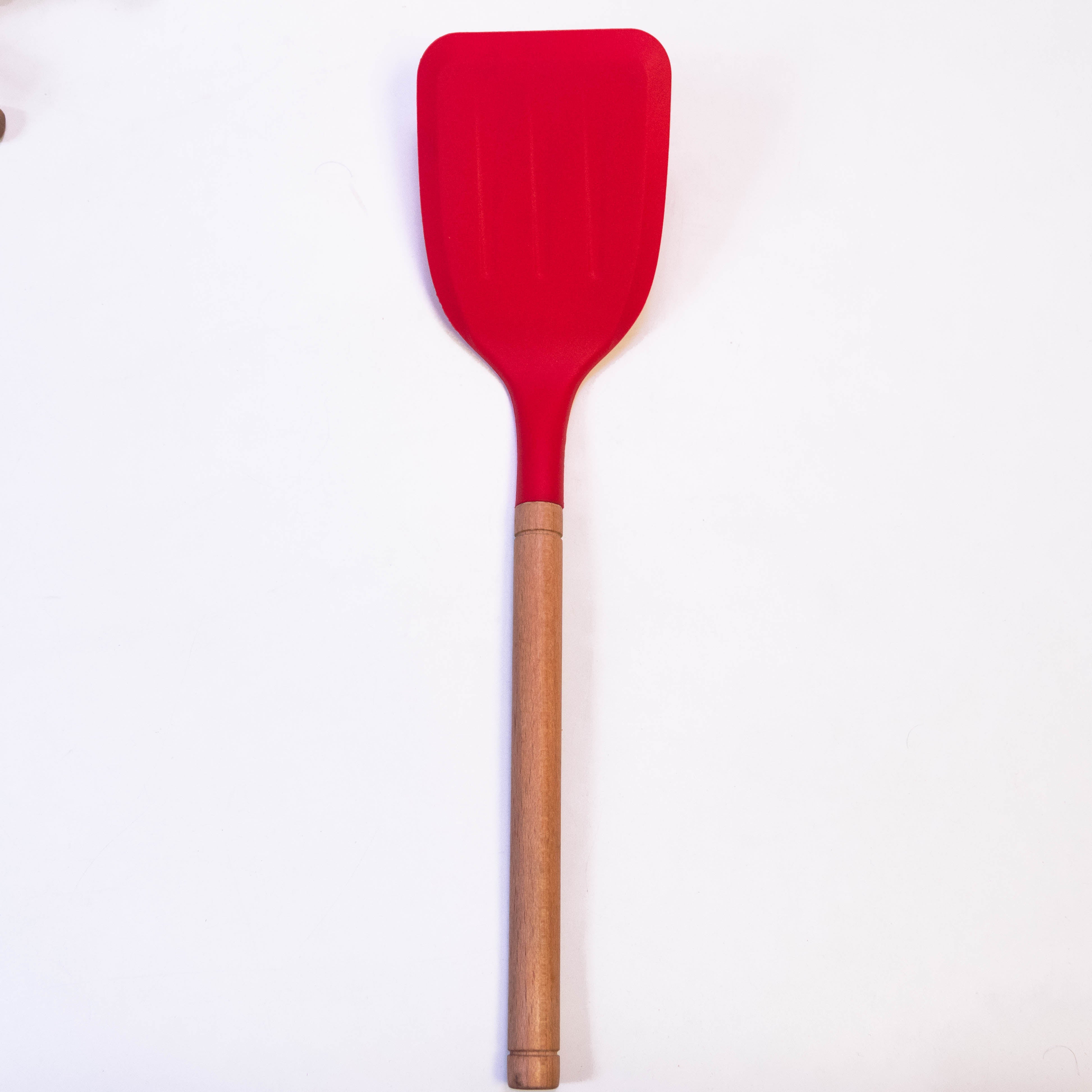 Waabi Saabi Silicone Spatula Turner with Beech Wood Handle