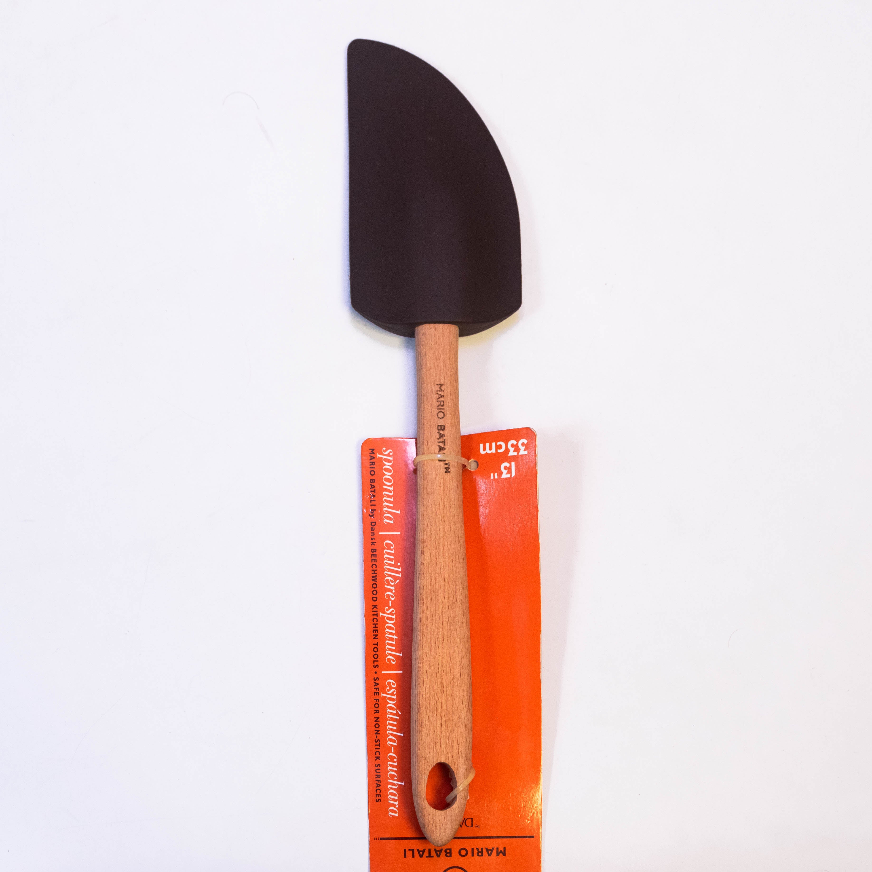 Mario Batali Brown Color Silicone Top Spatula