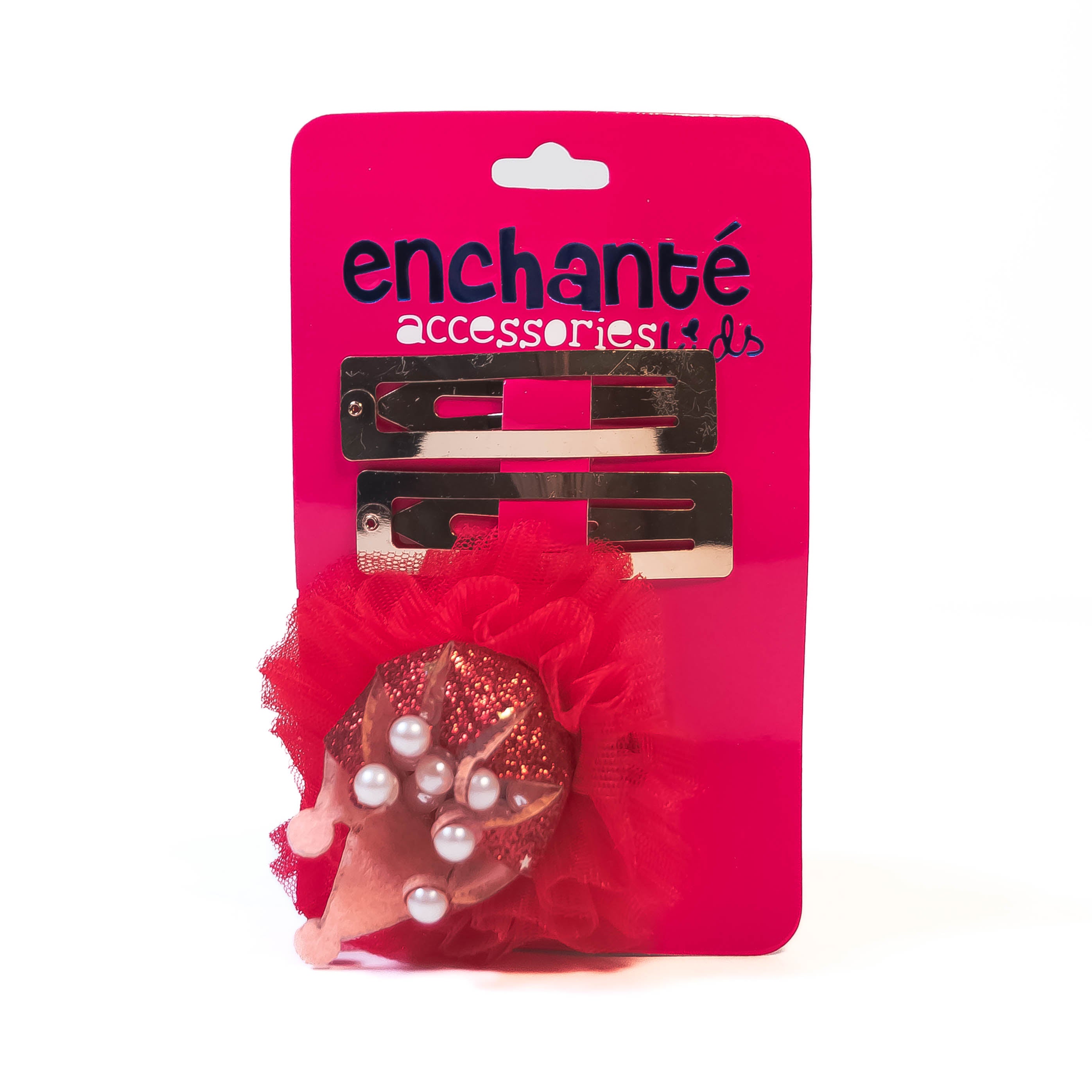 Bold and Beautiful Hair Accessories Trio: 1 Big Flower Style Hair Pin and 2 Big Hair Clips