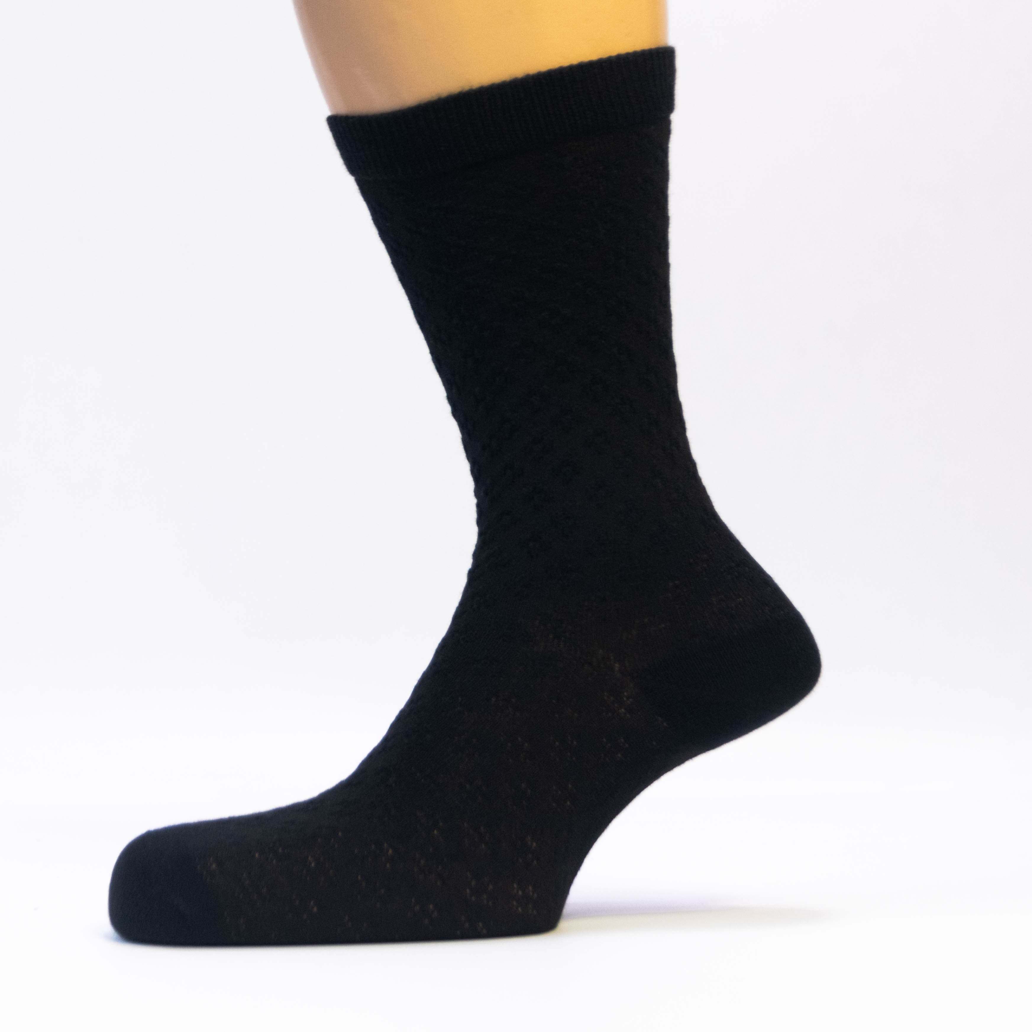 Solid Color Mid-Calf Socks for Ladies