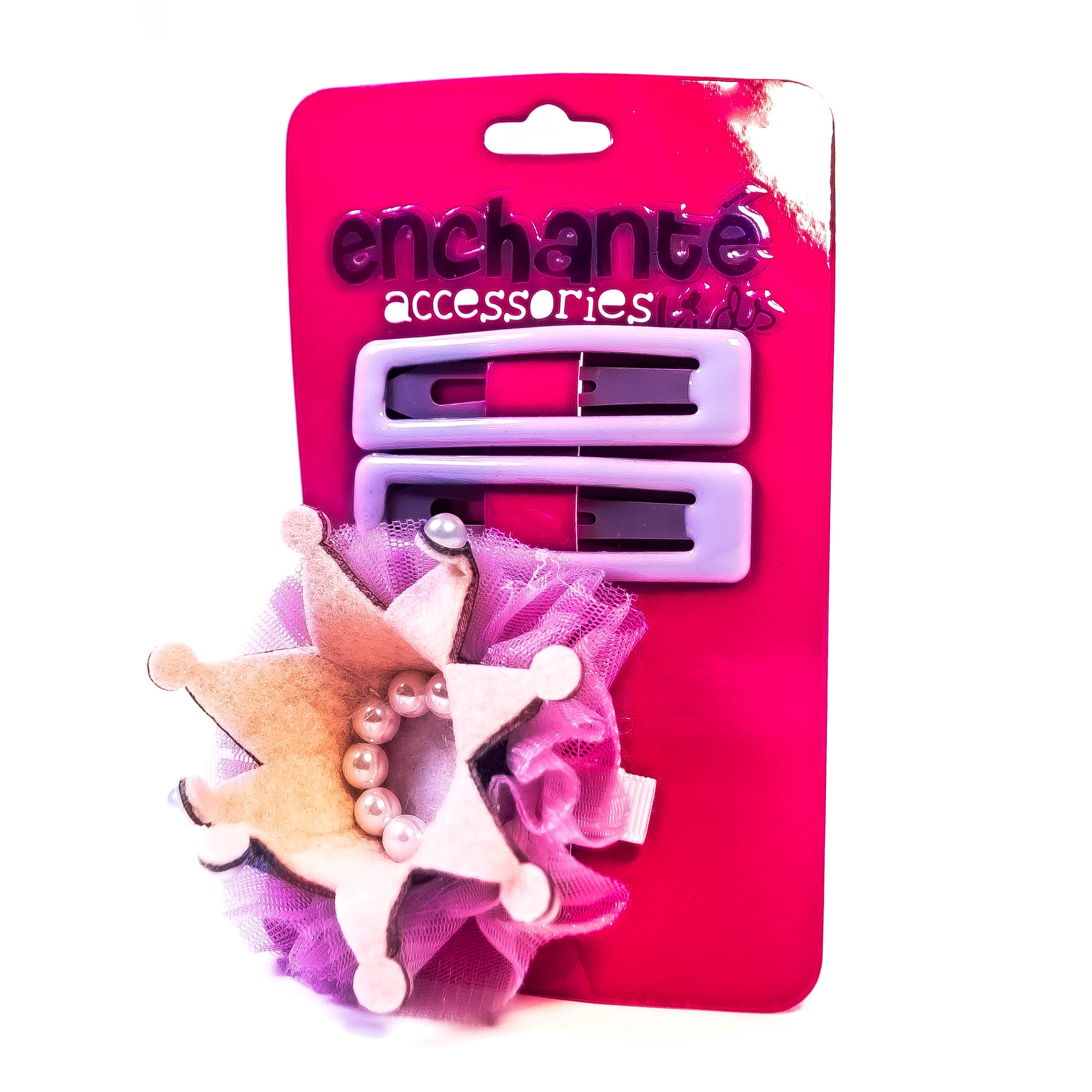 Bold and Beautiful Hair Accessories Trio: 1 Big Flower Style Hair Pin and 2 Big Hair Clips