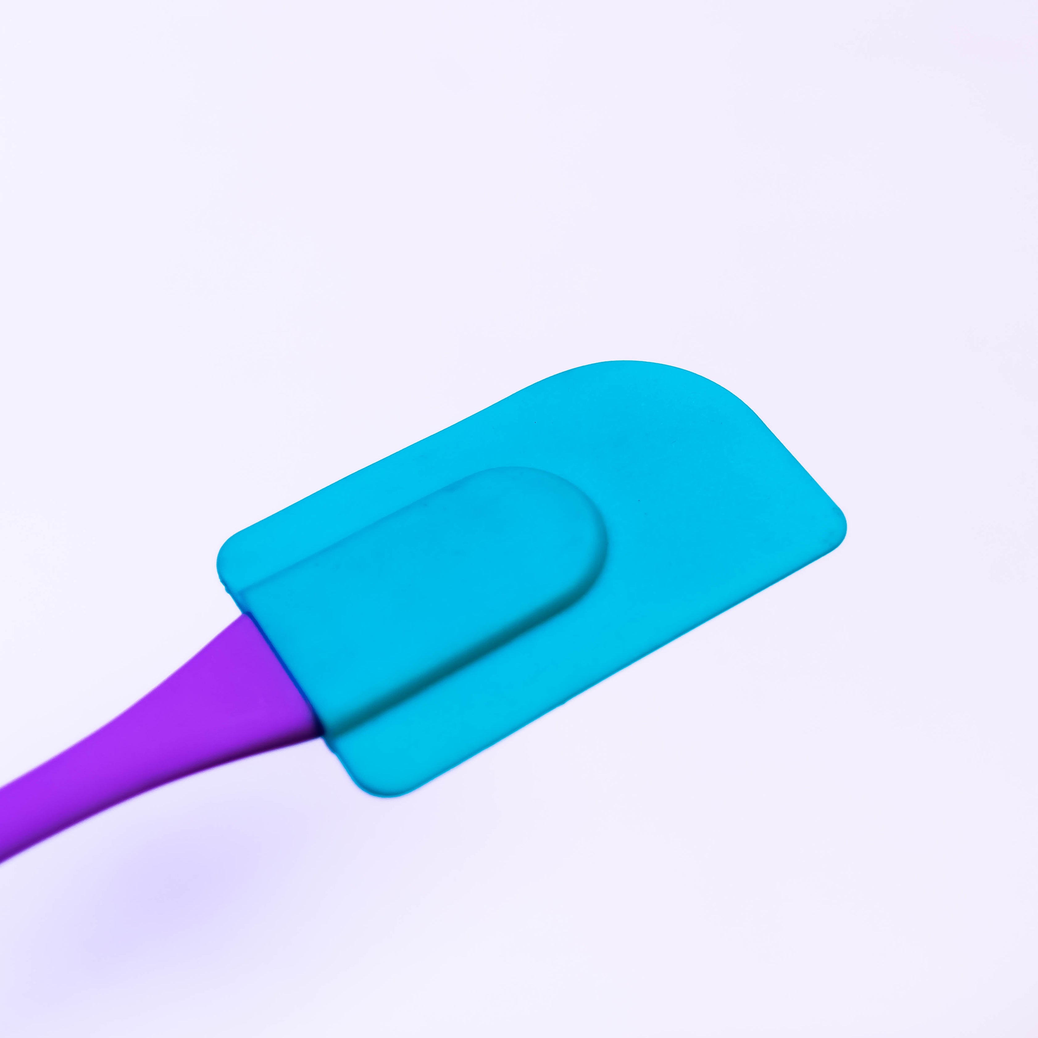 Multi-Color Basic Spatula - Silicone Top with Plastic or Acrylic Handle