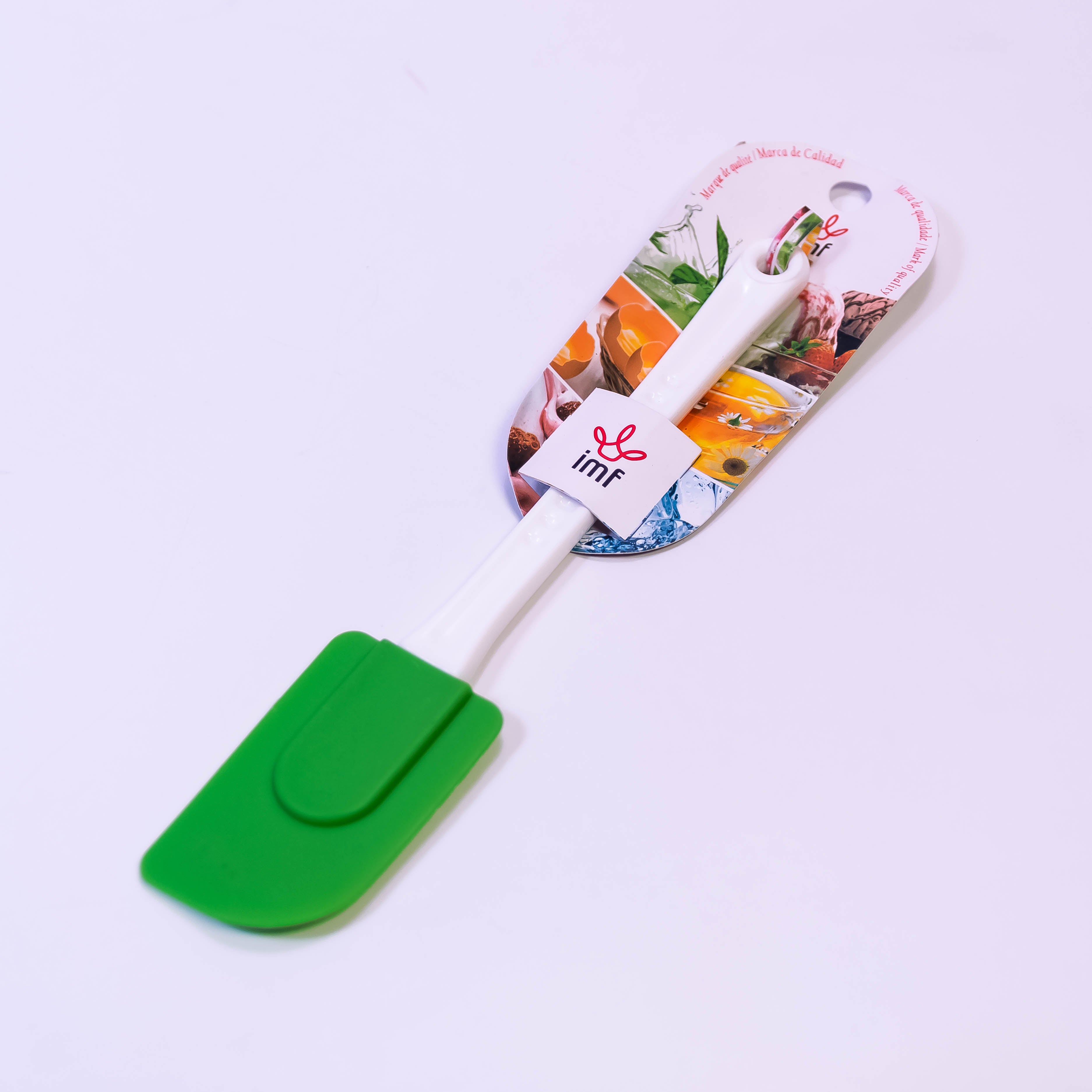 Multi-Color Basic Spatula - Silicone Top with Plastic or Acrylic Handle