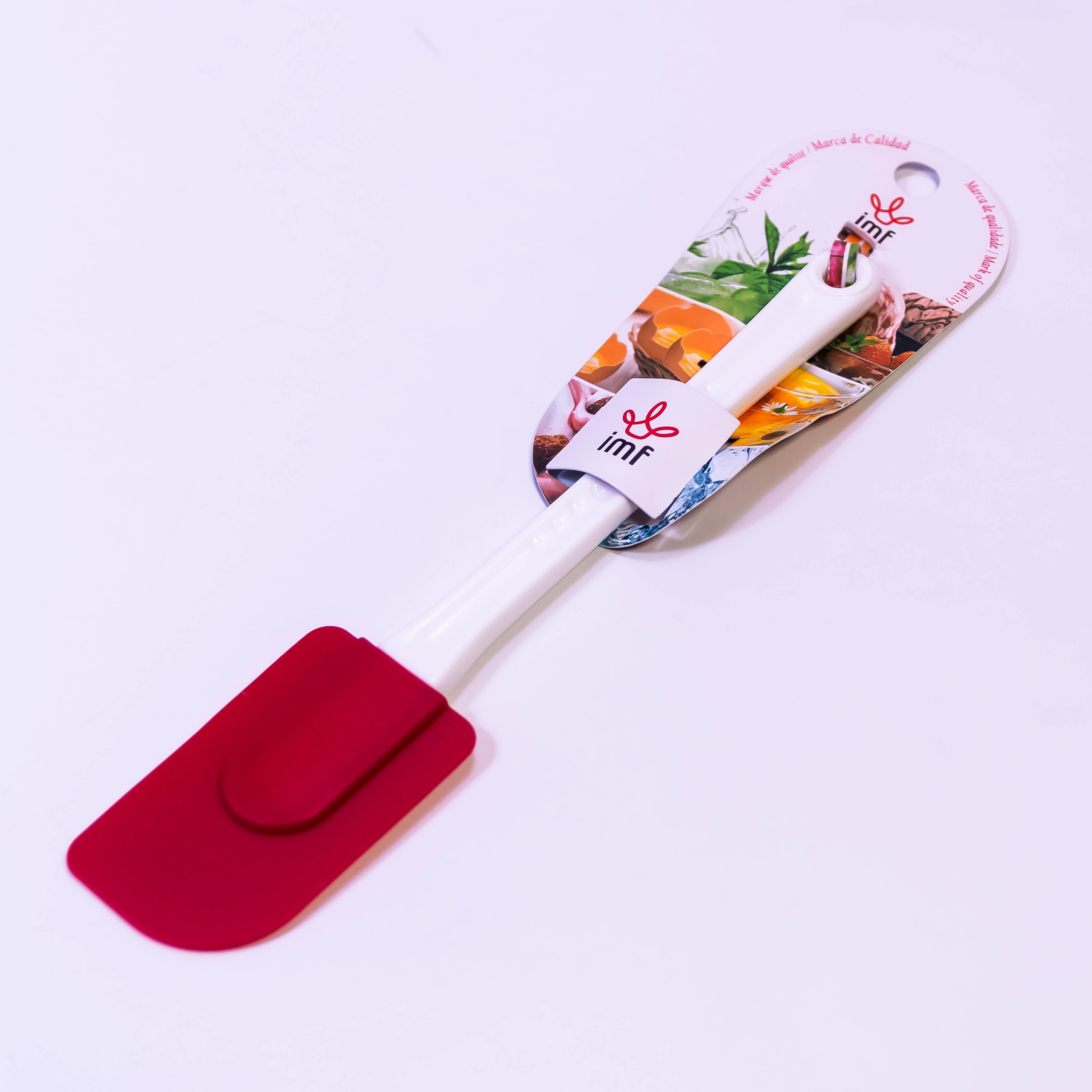 Multi-Color Basic Spatula - Silicone Top with Plastic or Acrylic Handle