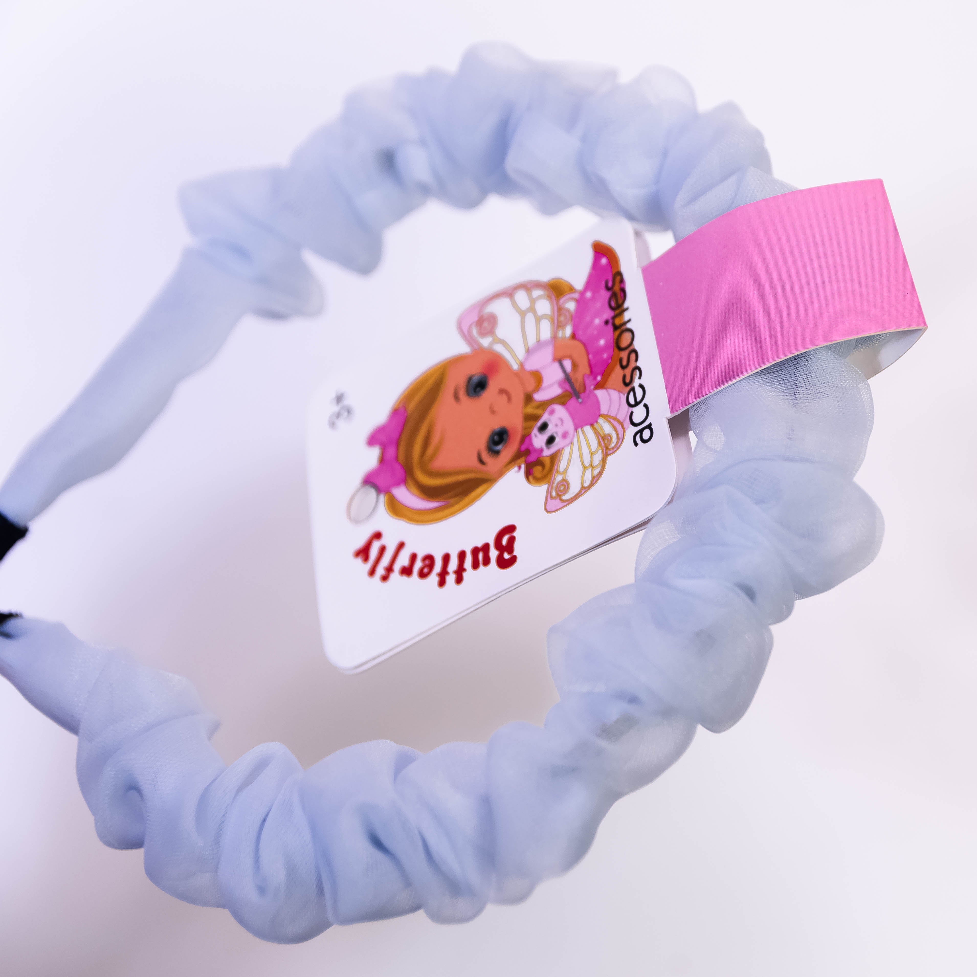 Fashion Sweet Silk Fabric Solid Color Knot Headbands