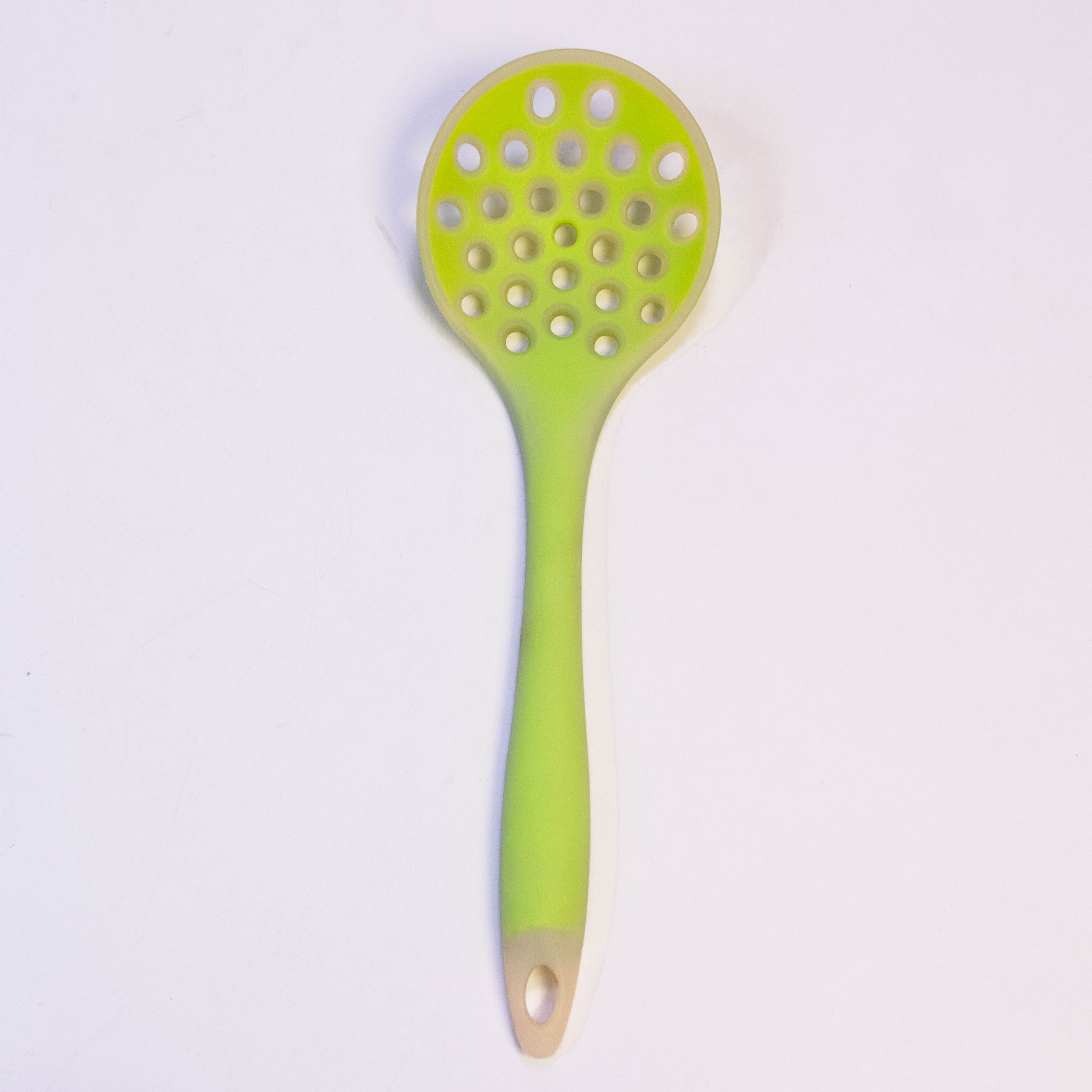 Xjhoma Heat Resistant Silicone One-Piece Colander Scoop