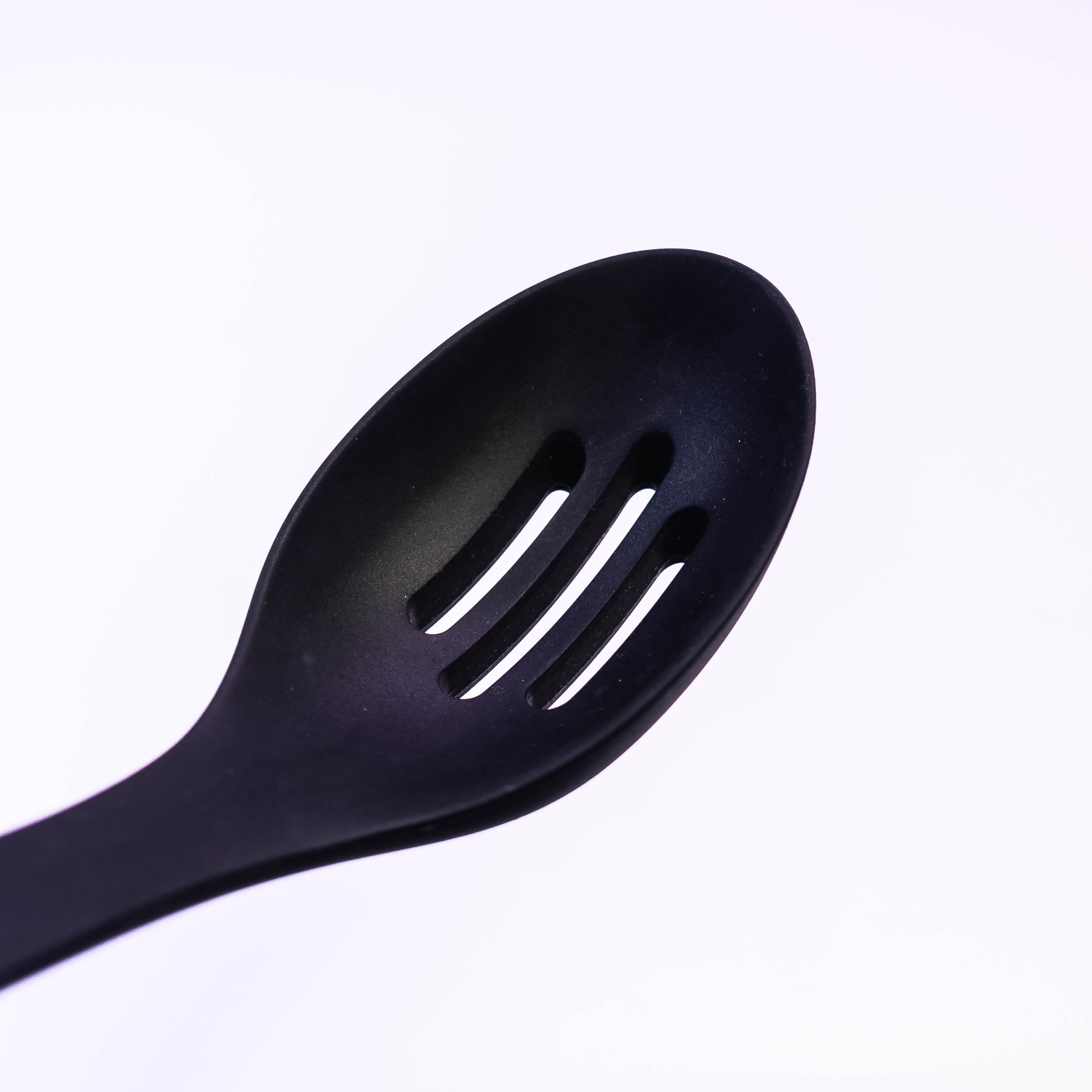 Mesa Collection Scratch-Resistant Slotted Skimmer - Black