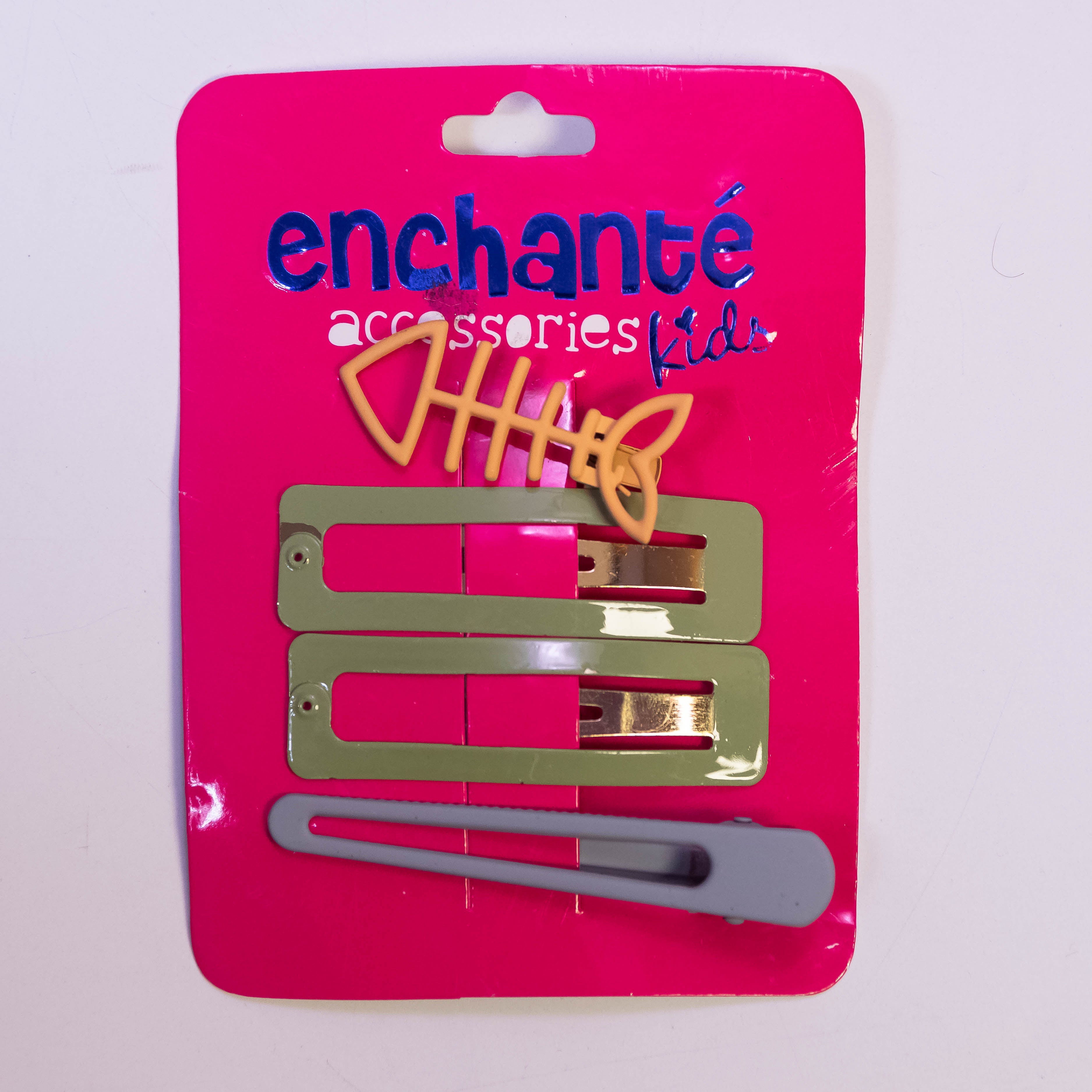 Golden Glow: 4-Piece Metallic Hair Pins Set