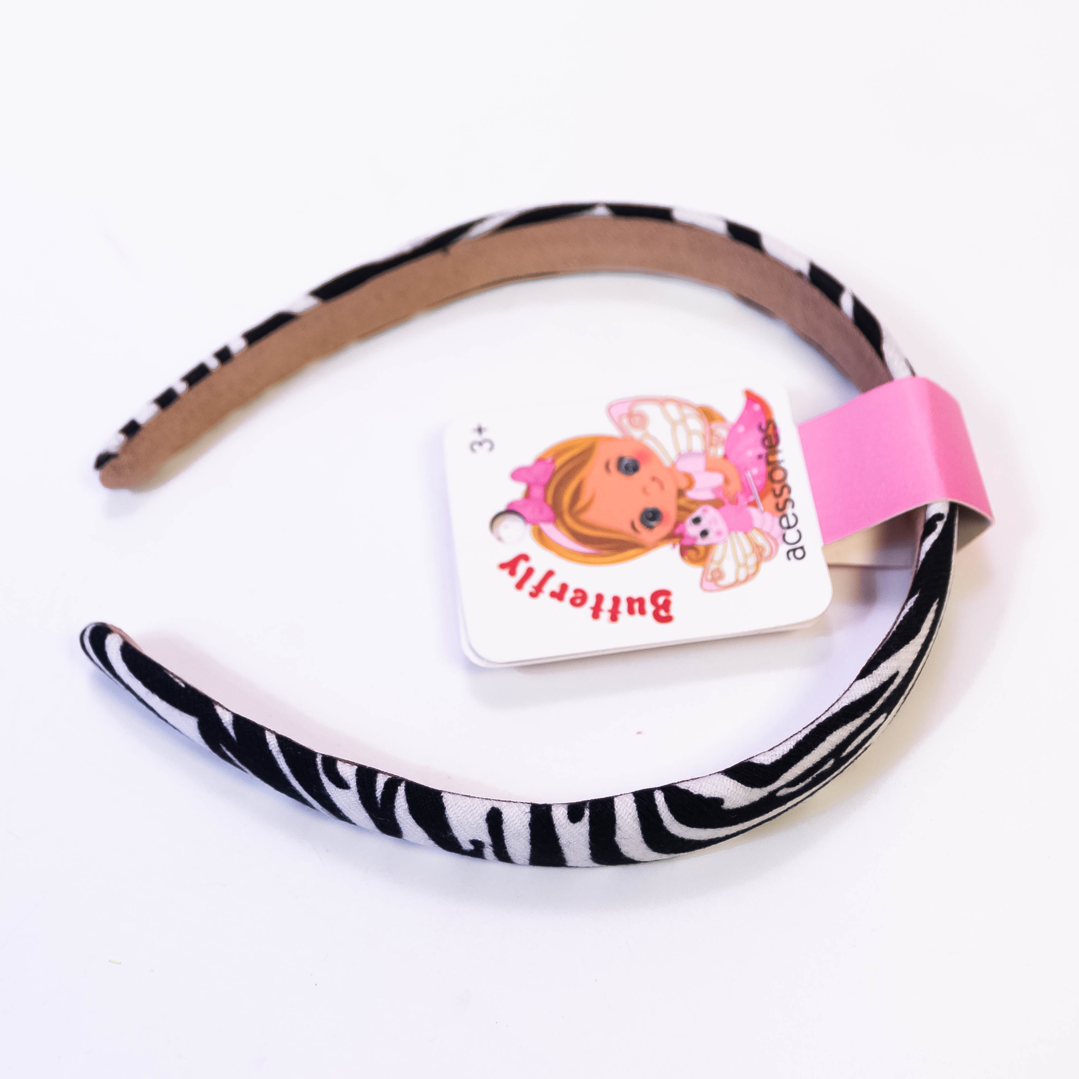 Zebra Print Cushioned Hairband - A Wild Style Statement