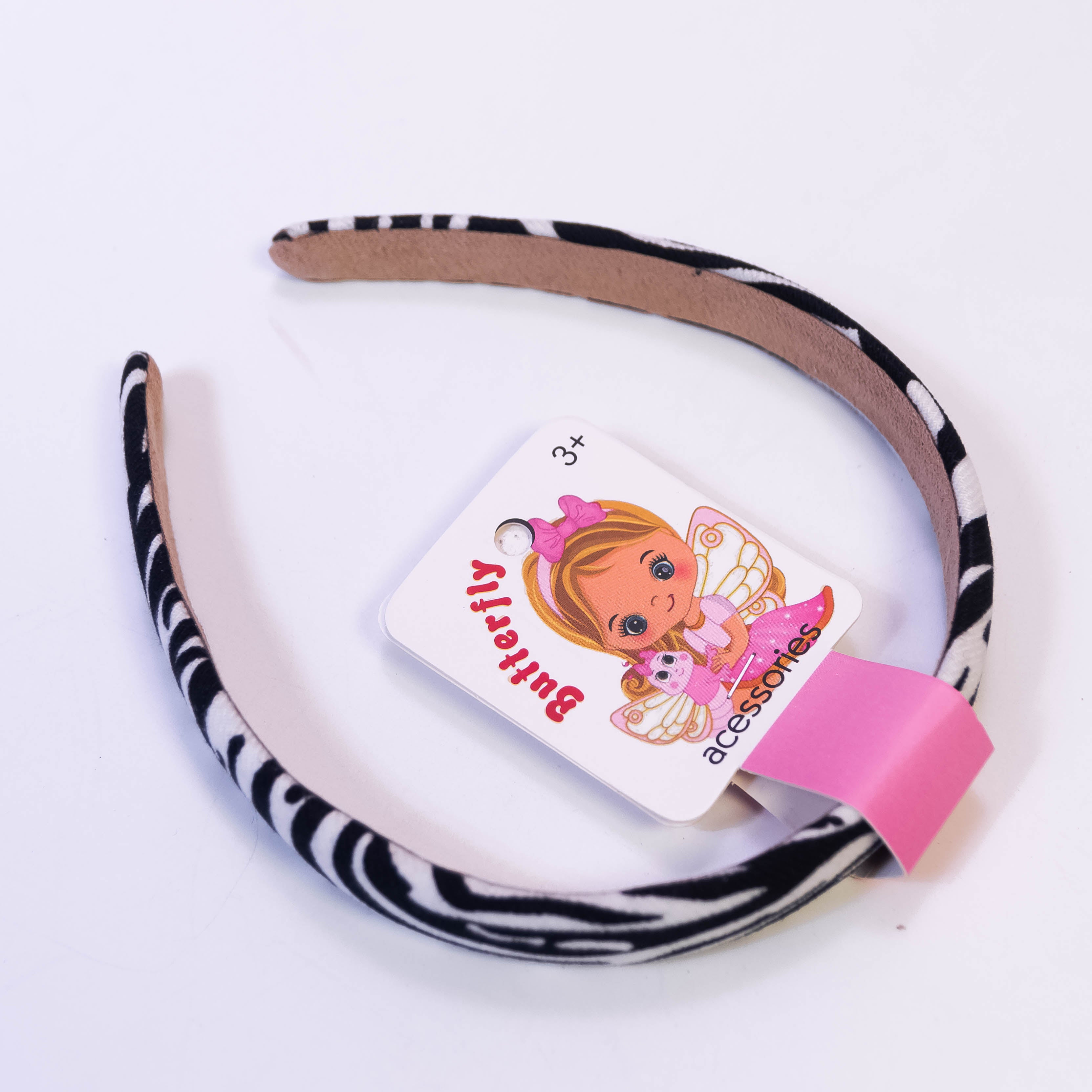 Zebra Print Cushioned Hairband - A Wild Style Statement