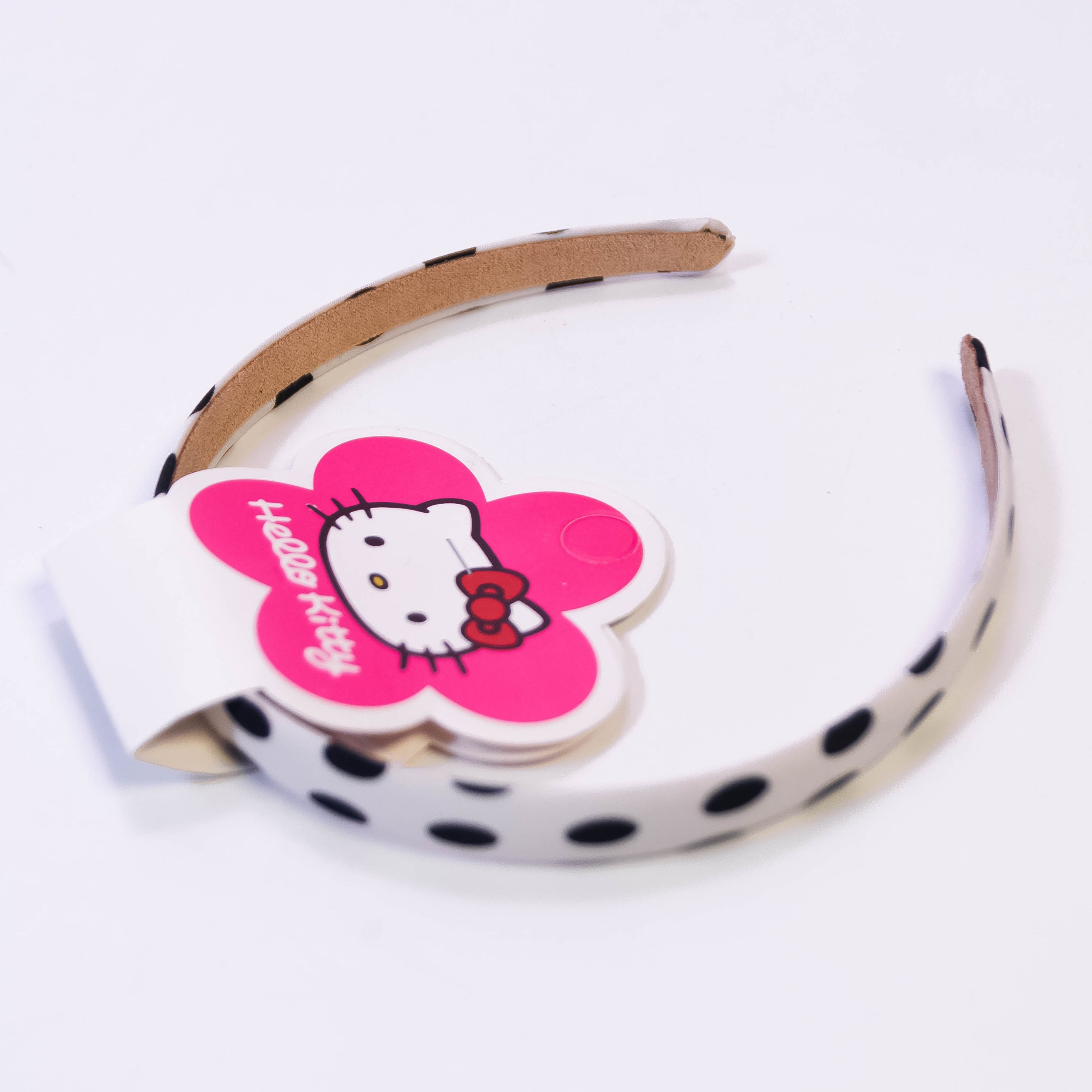 Big Dots Print Cushioned Hair Band