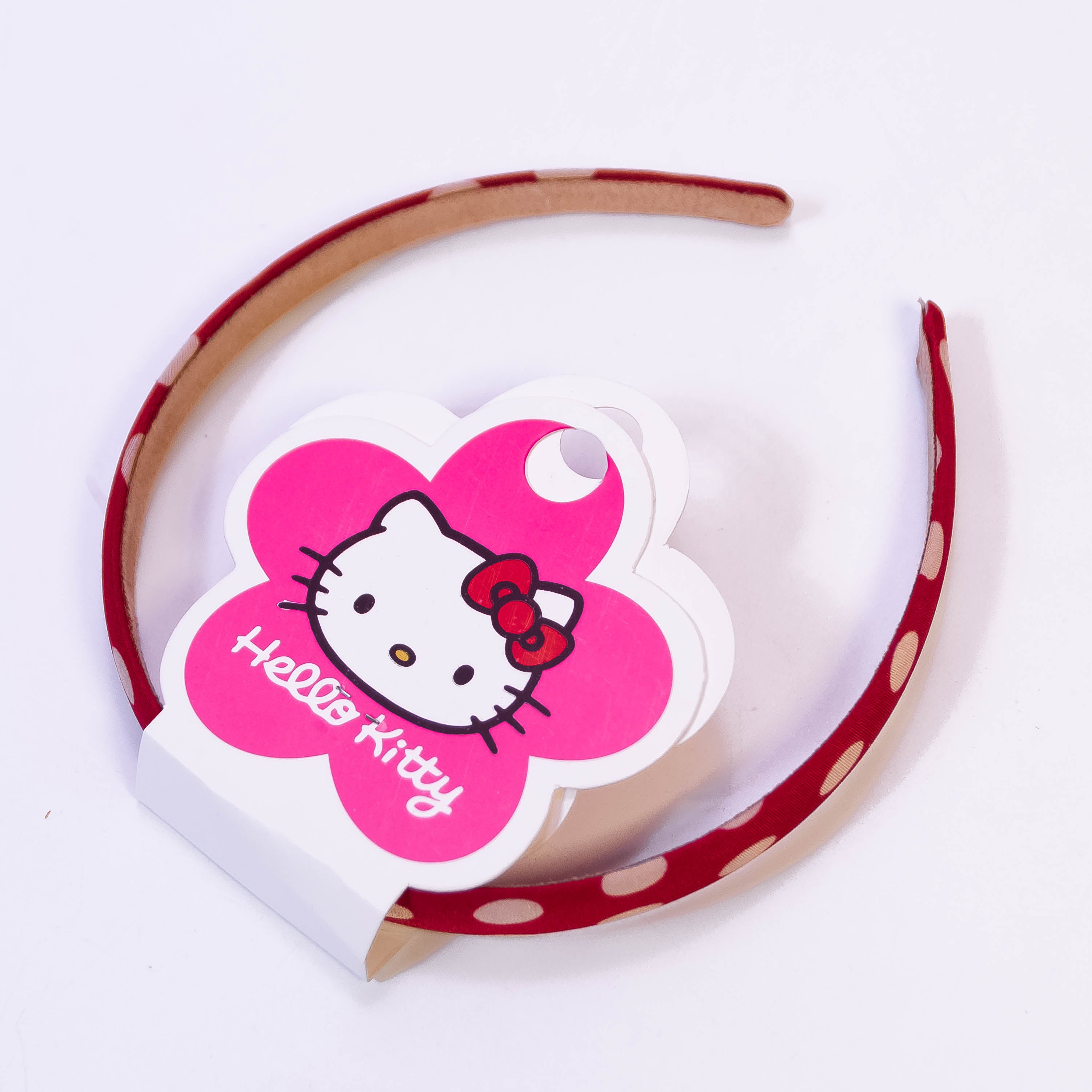 Big Dots Print Cushioned Hair Band