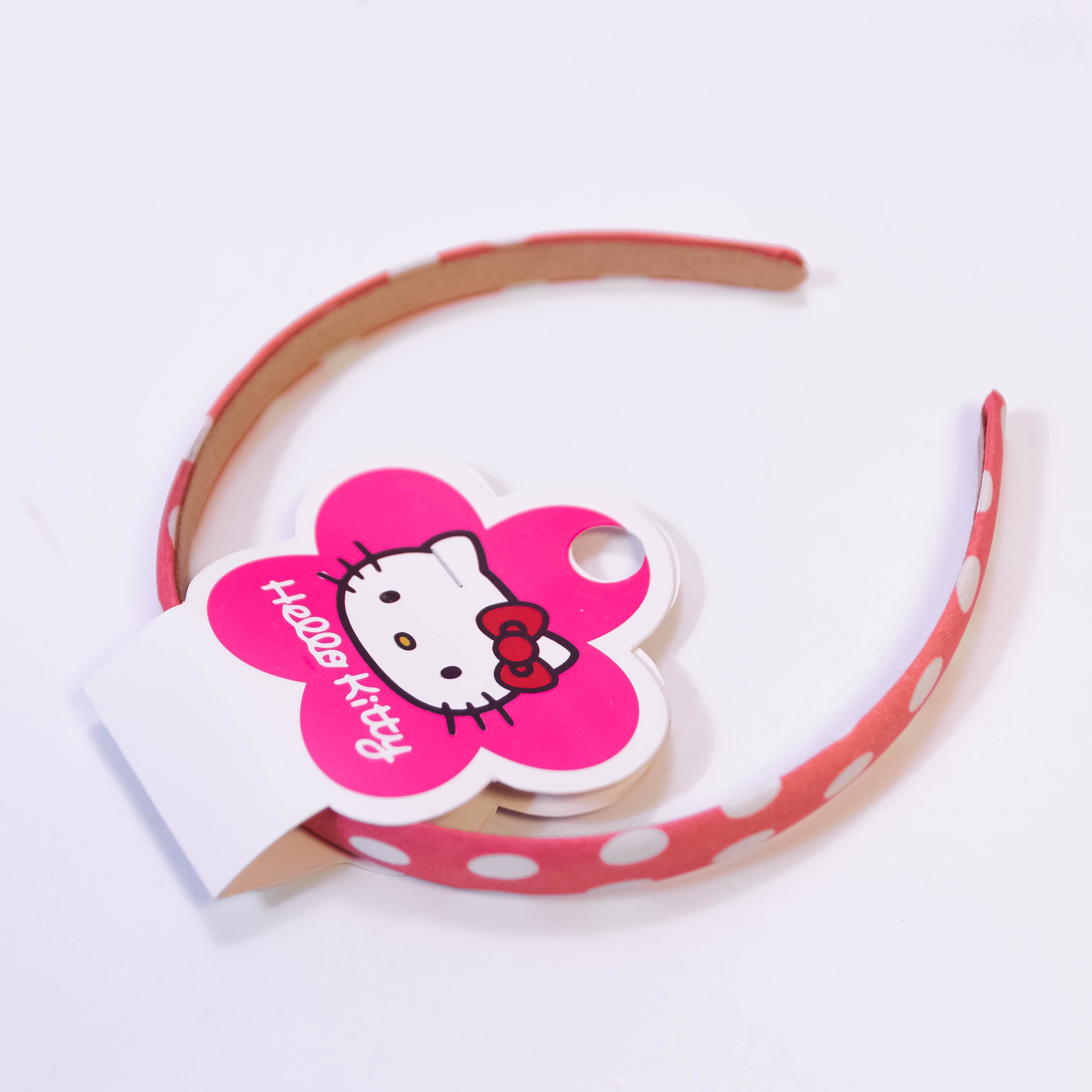 Big Dots Print Cushioned Hair Band