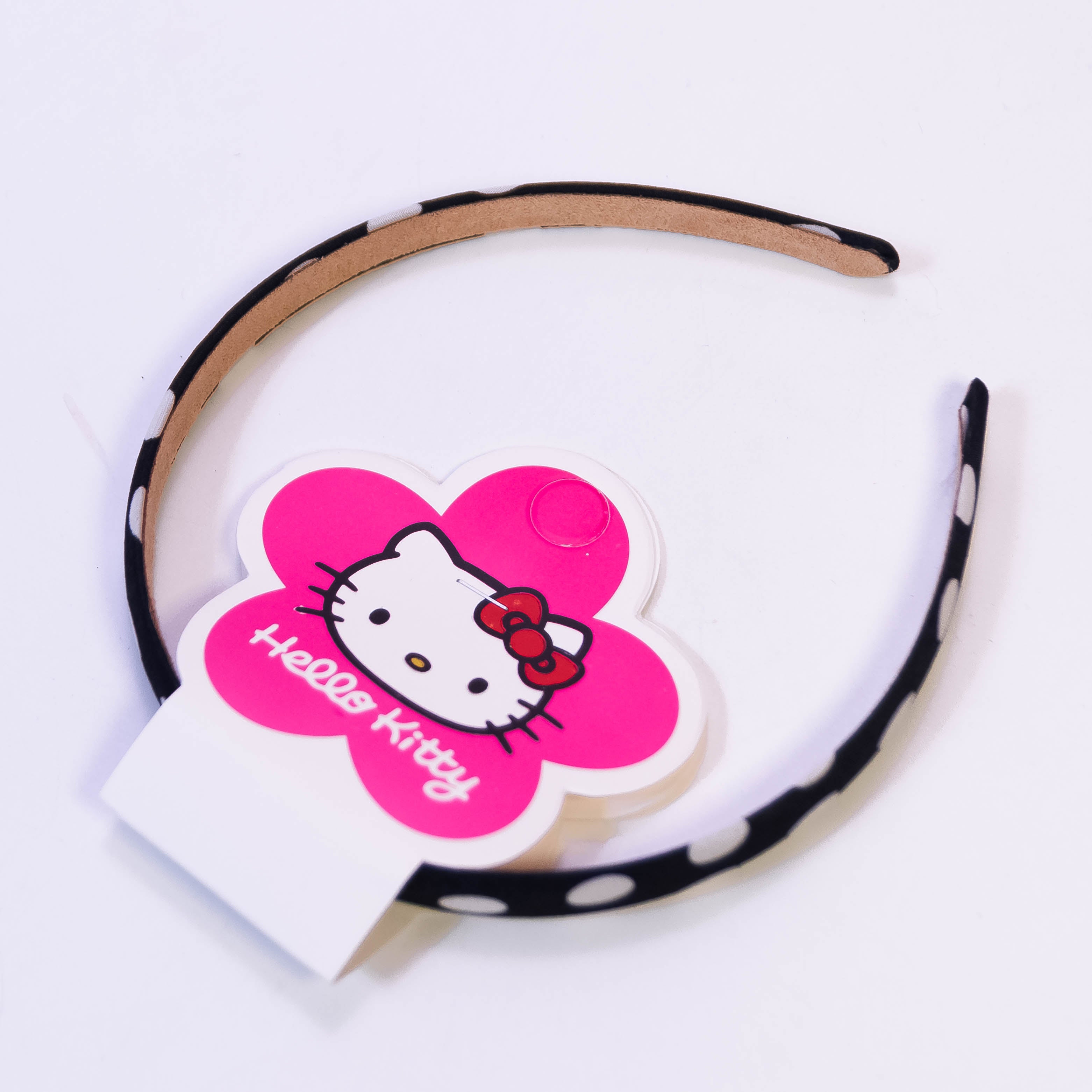 Big Dots Print Cushioned Hair Band