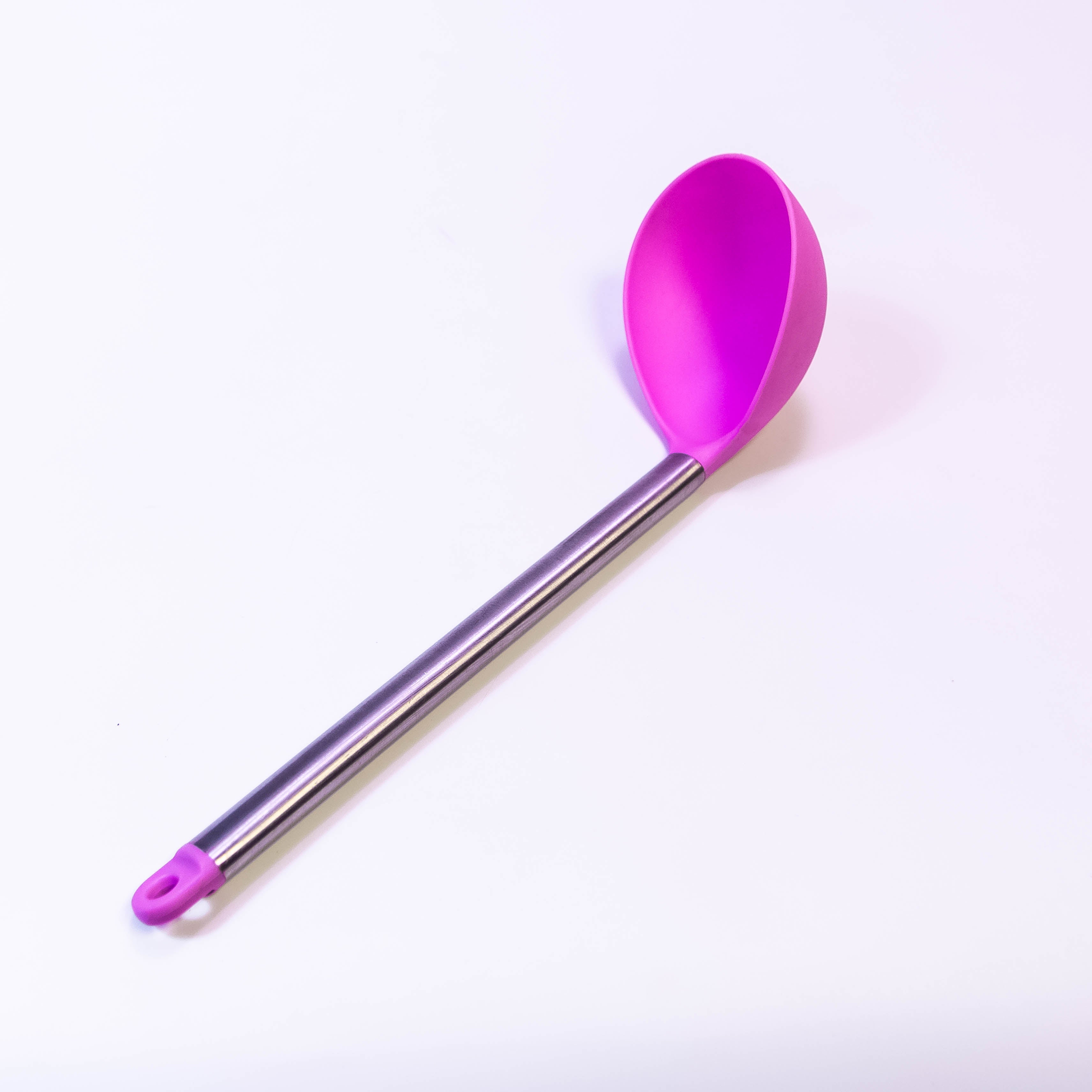 Silicone Non-Stick Soup Ladle - Heat Resistant Cooking Utensil