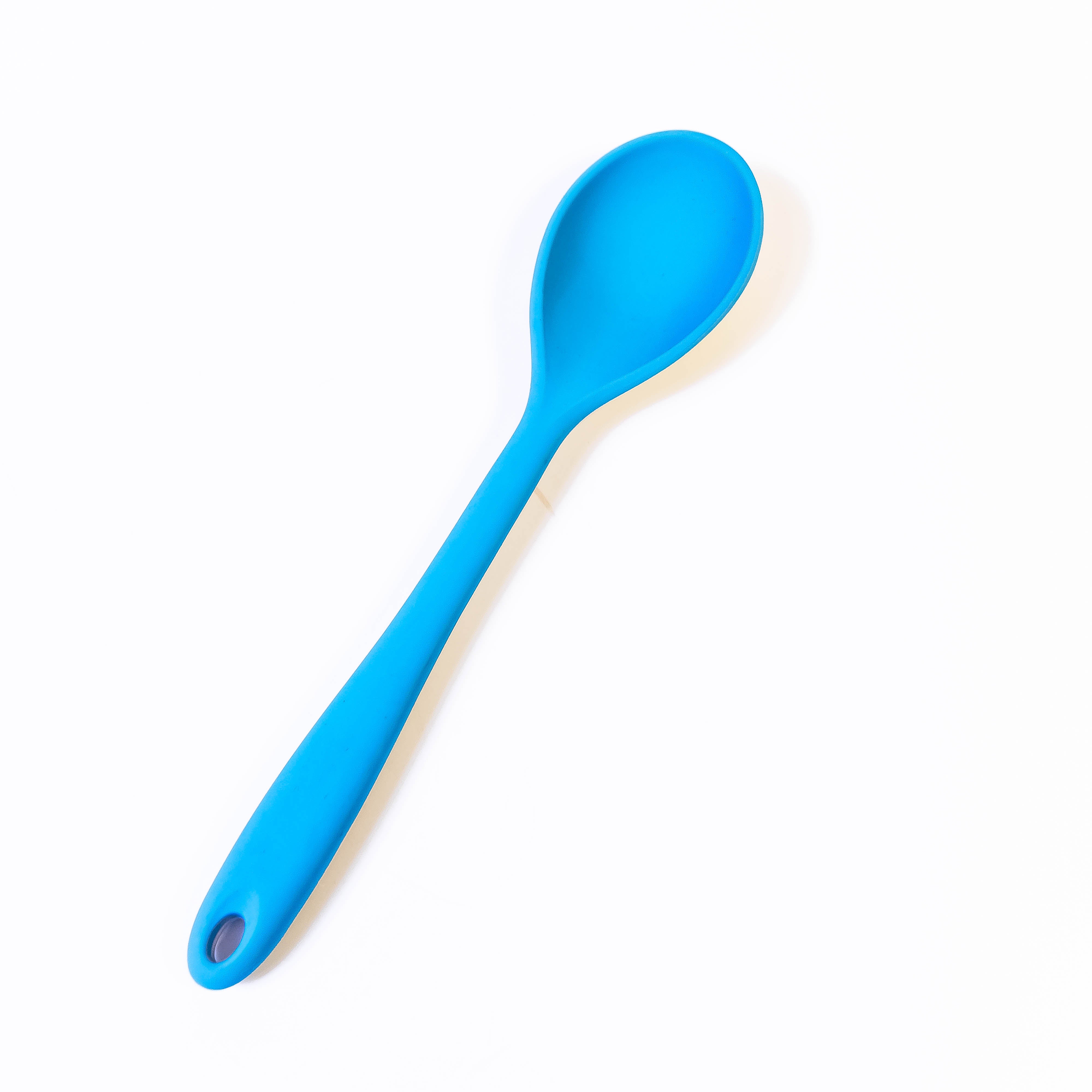 Silicone Nonstick Mixing Spoon: High Heat Resistant and Dual-Colored Delight