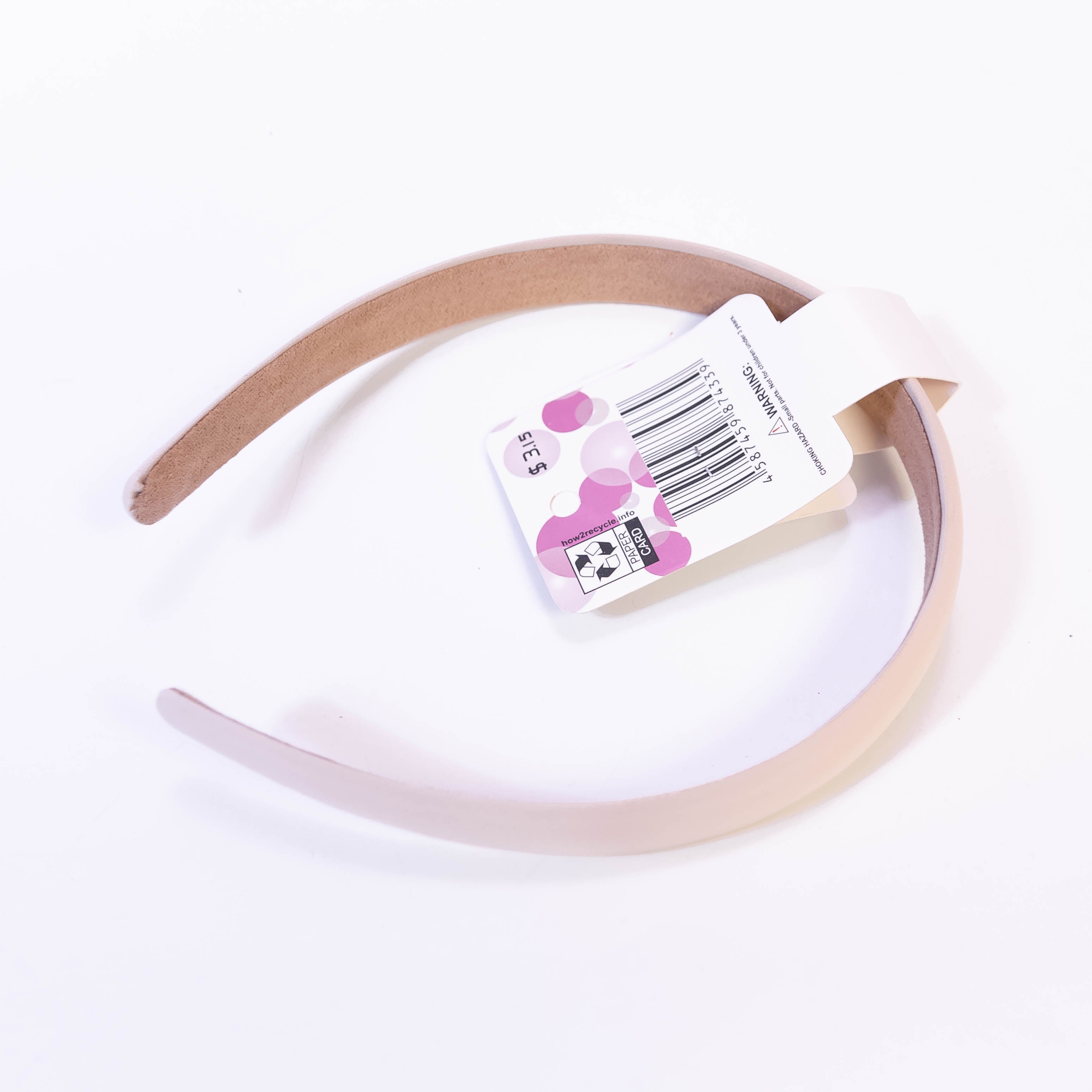 Satin Cushioned Headband - Solid Elegant Colors