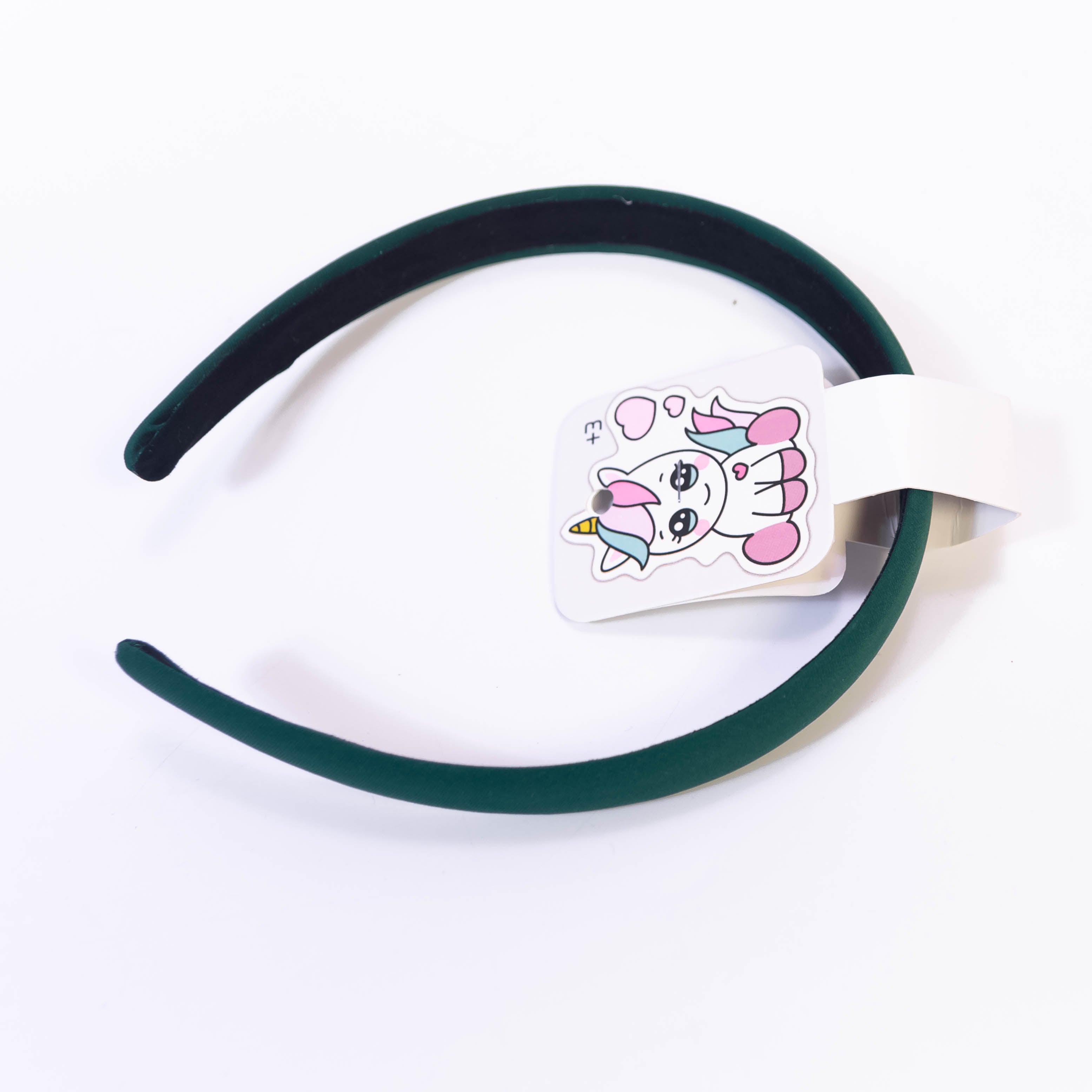 Thick Cushioned Satin Covered Hair Band - Multi Color