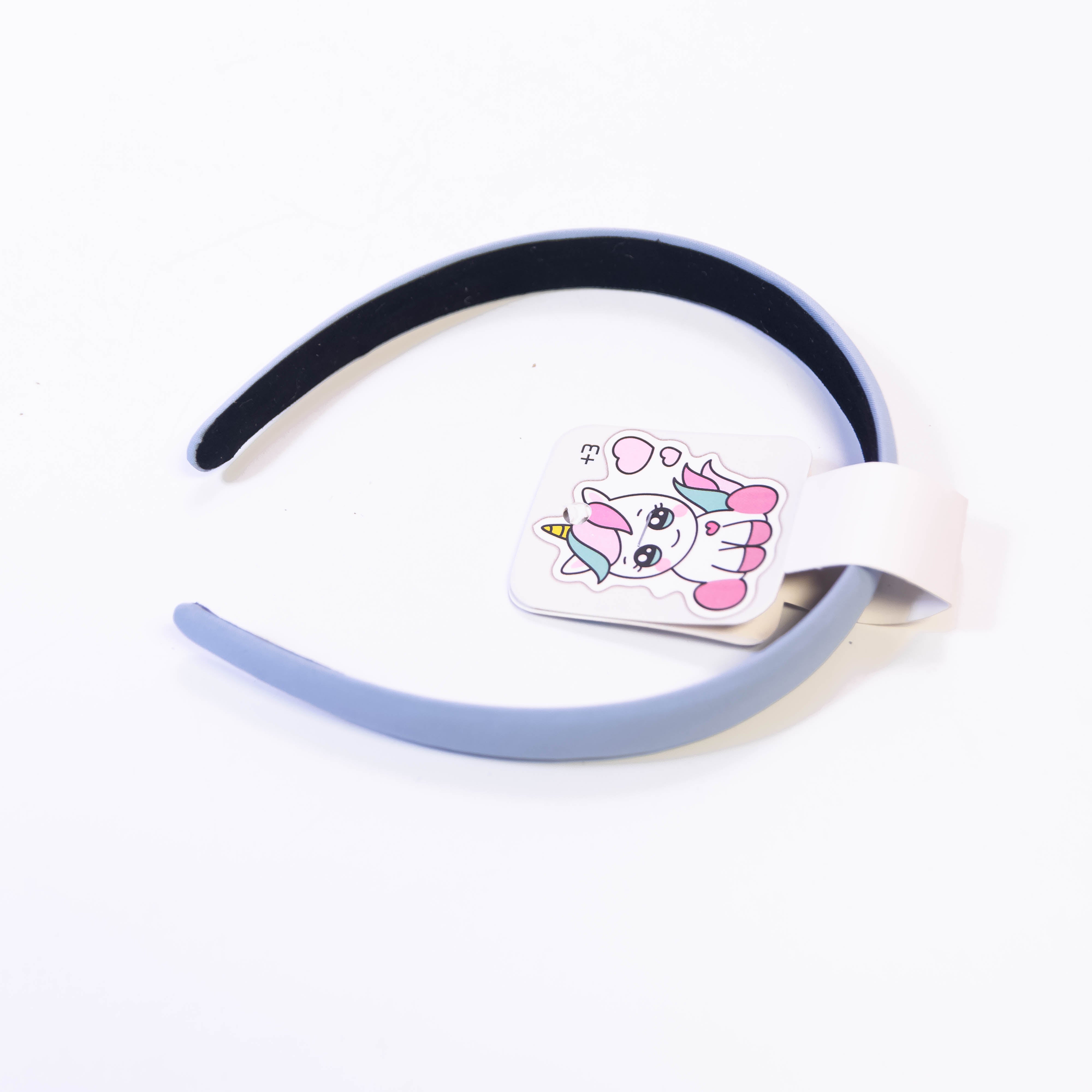 Thick Cushioned Satin Covered Hair Band - Multi Color