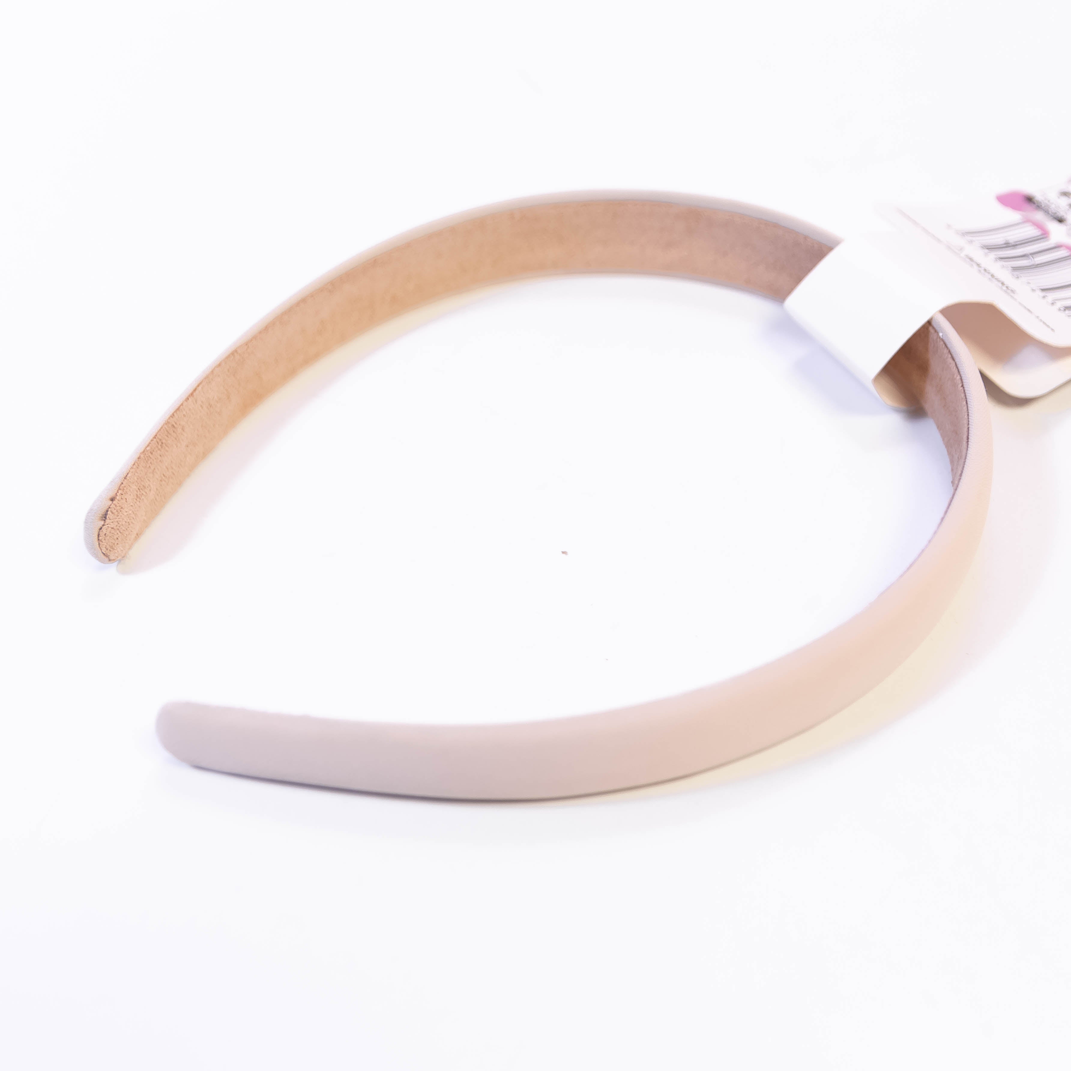 Satin Cushioned Headband - Solid Elegant Colors