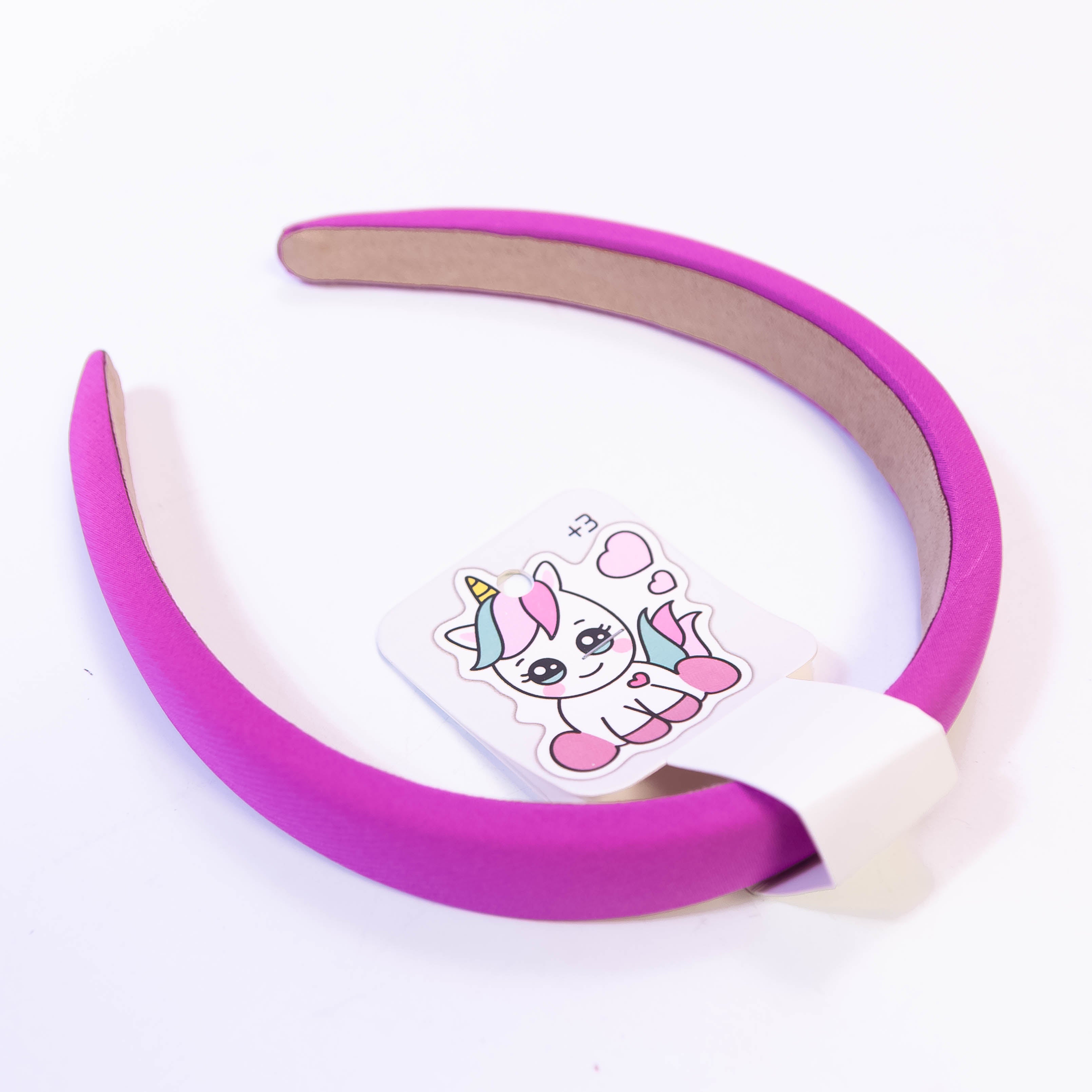 Satin Cushioned Headband - Solid Elegant Colors