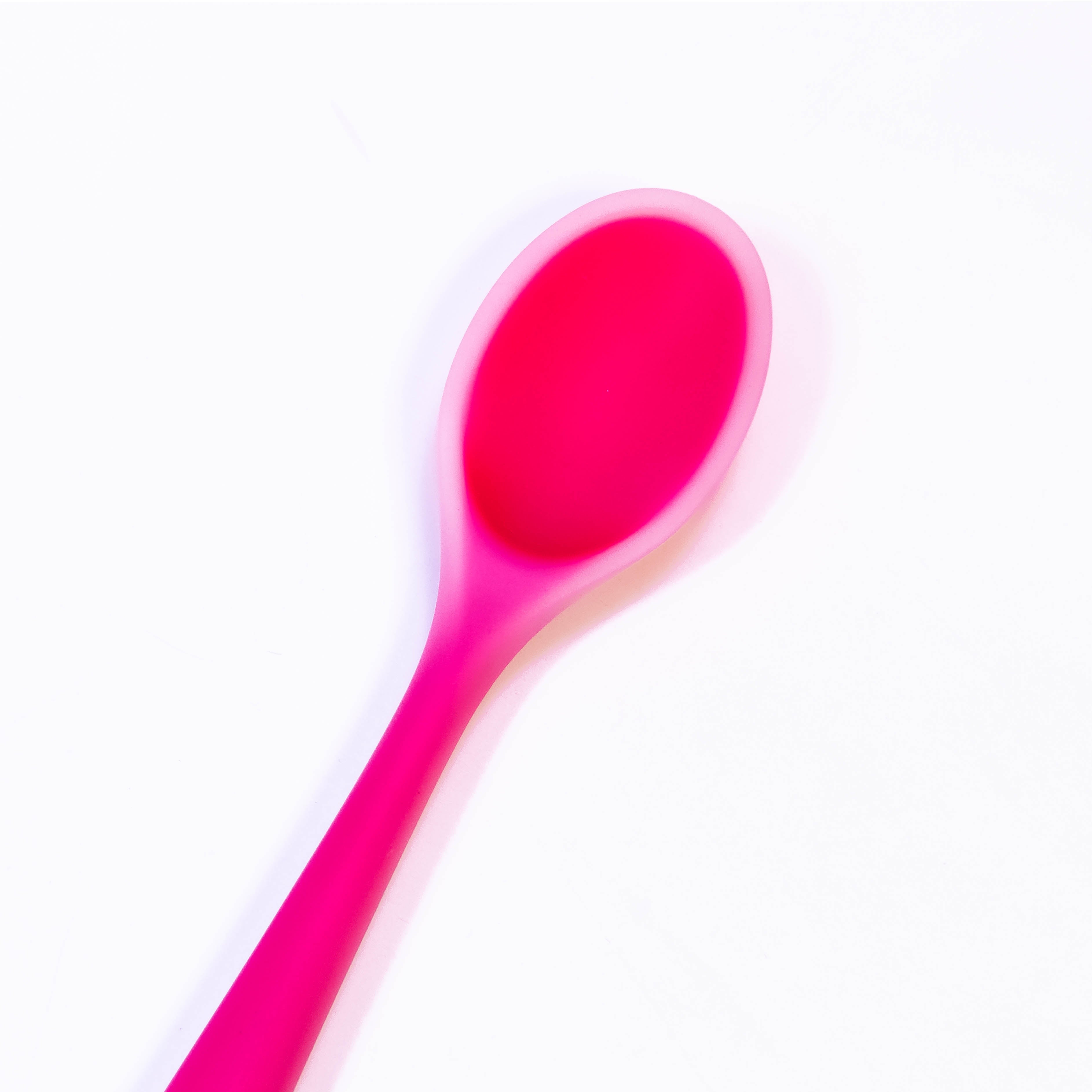 12-Inch Silicone Spoon - Multi-Color Options