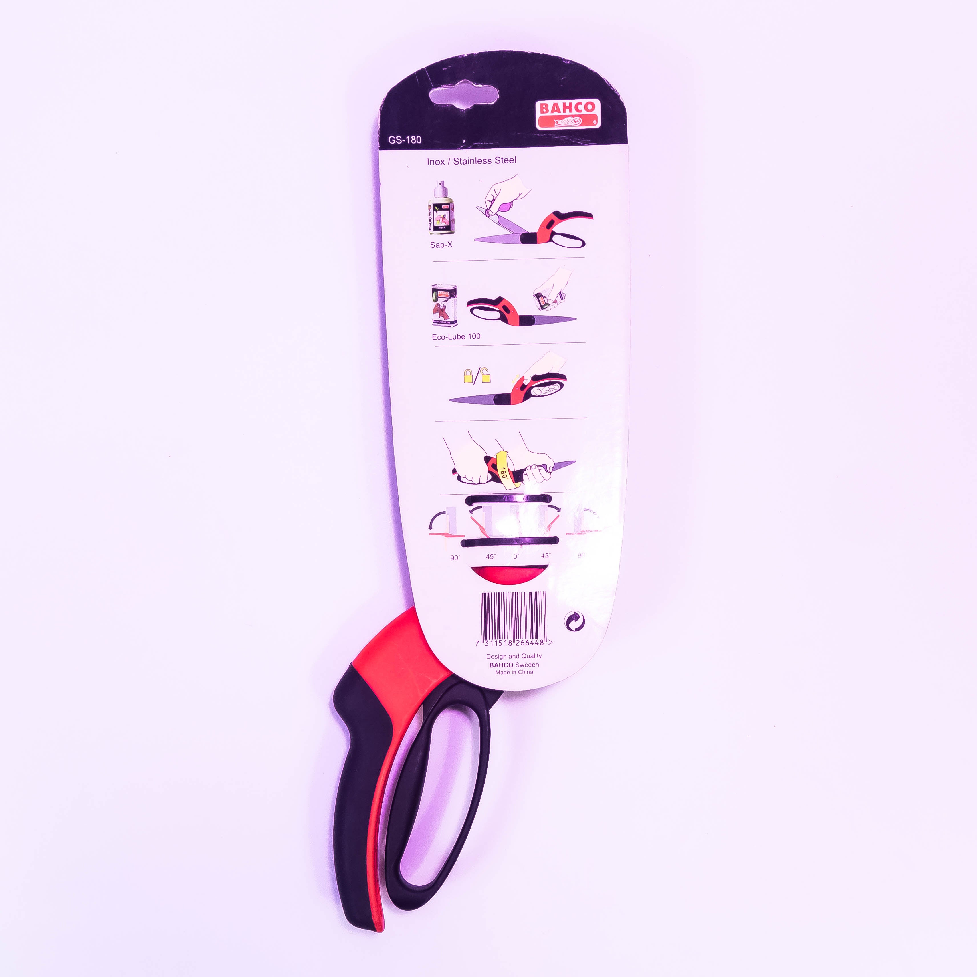 BAHCO Sweden GS-180 Garden Scissor