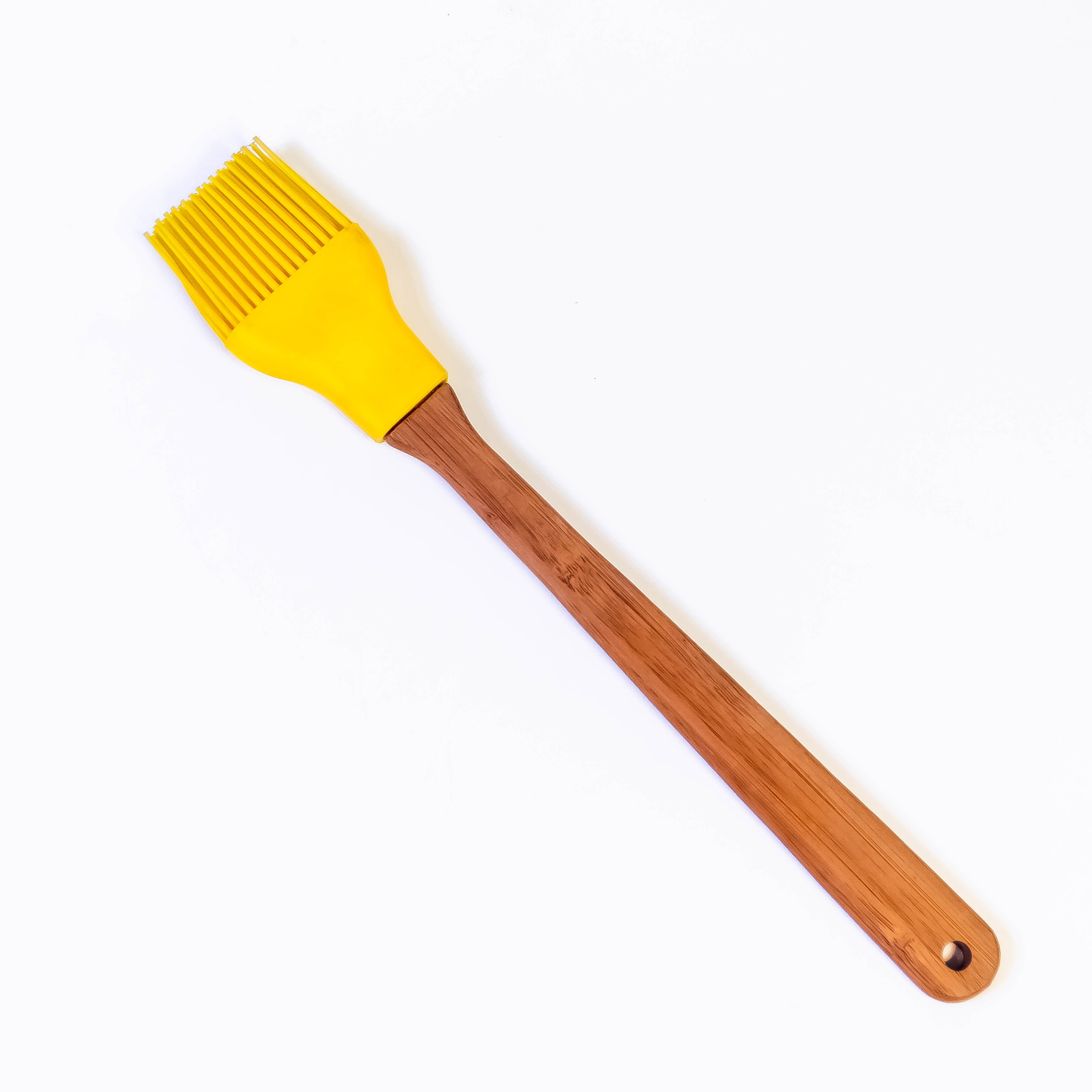 Silicone Brush with Wooden Handle and Holder: Your Kitchen's Culinary Companion