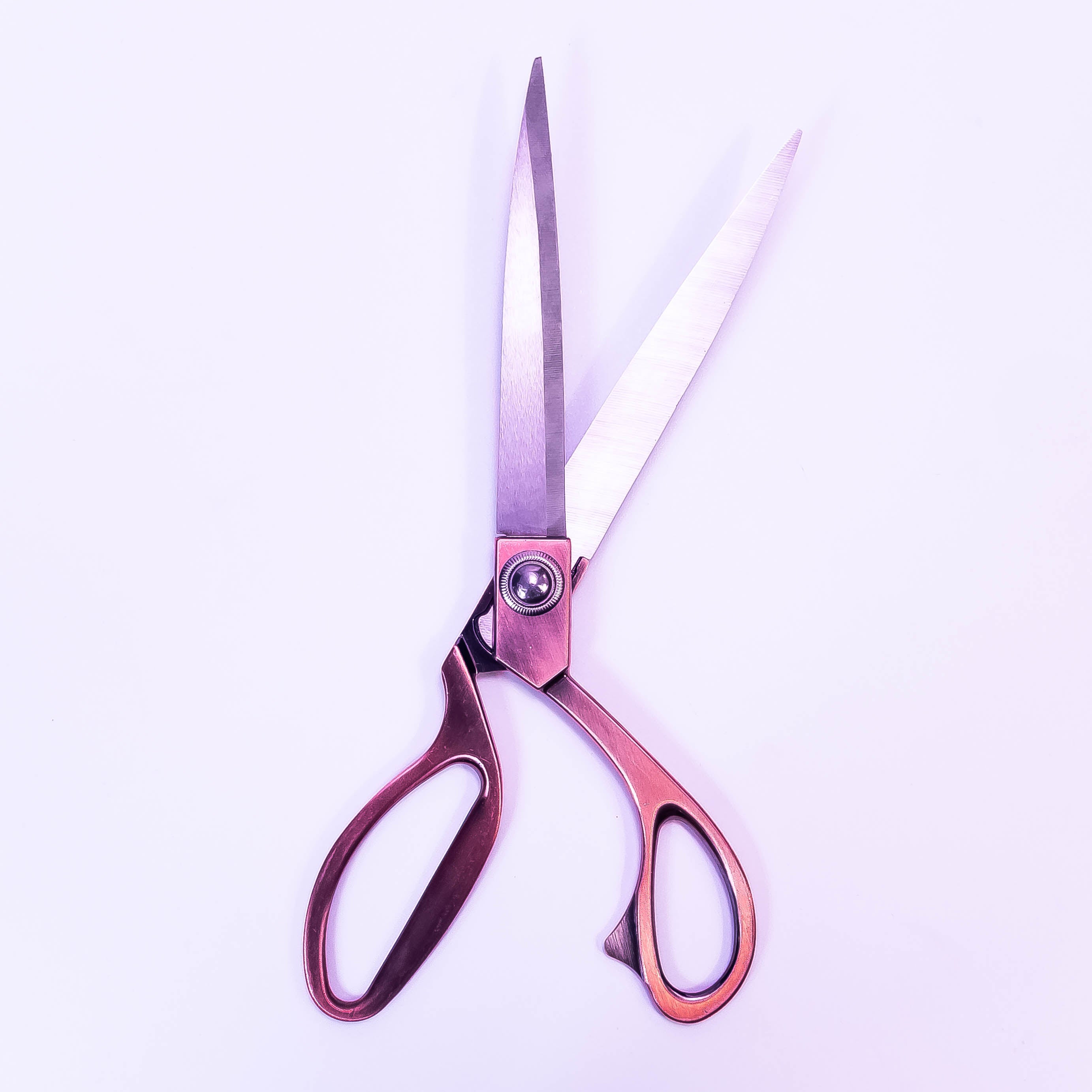 Stainless Steel Tailoring Sheers (Brass Handles)