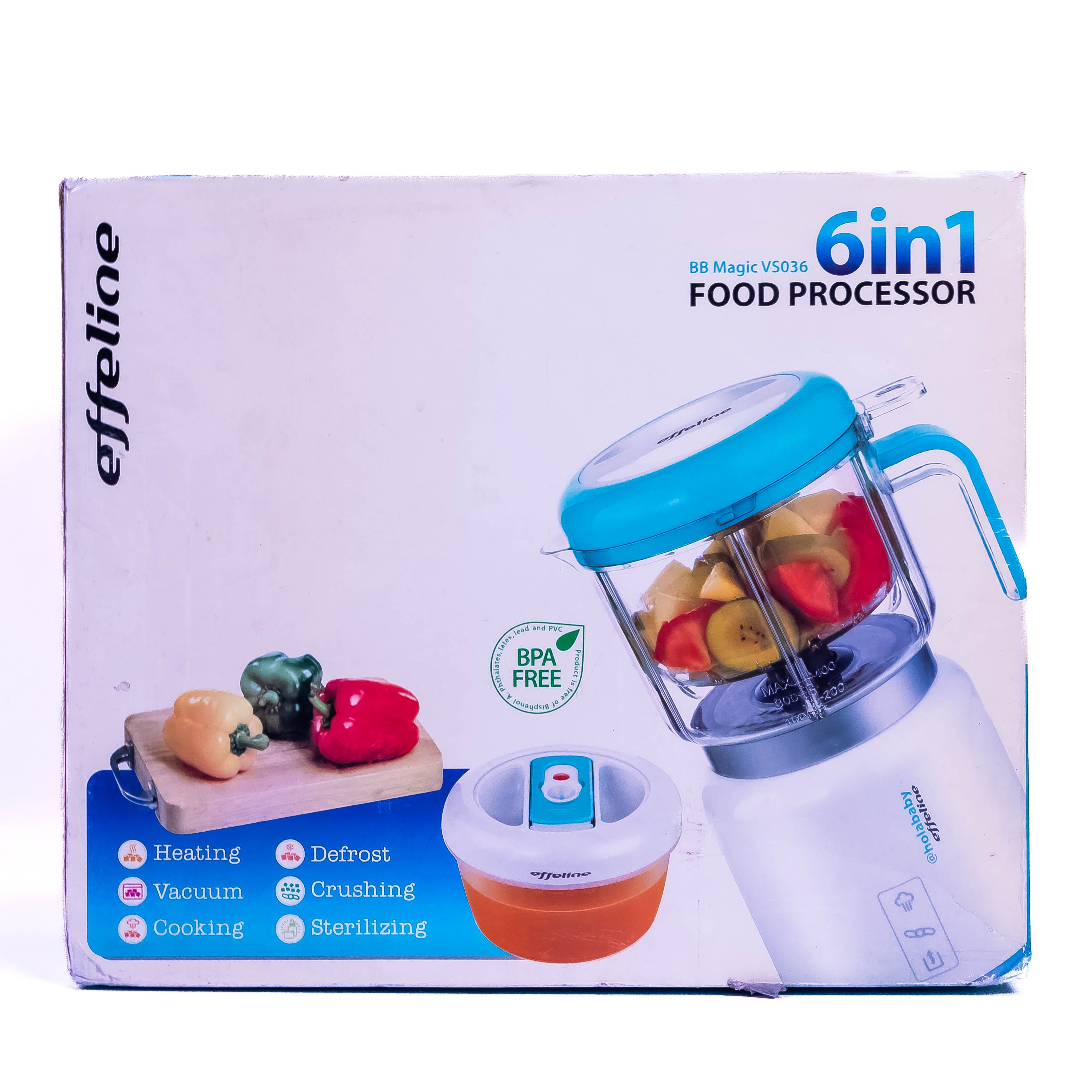 MasterBlend - Effeliae 6 in 1 Food Processor
