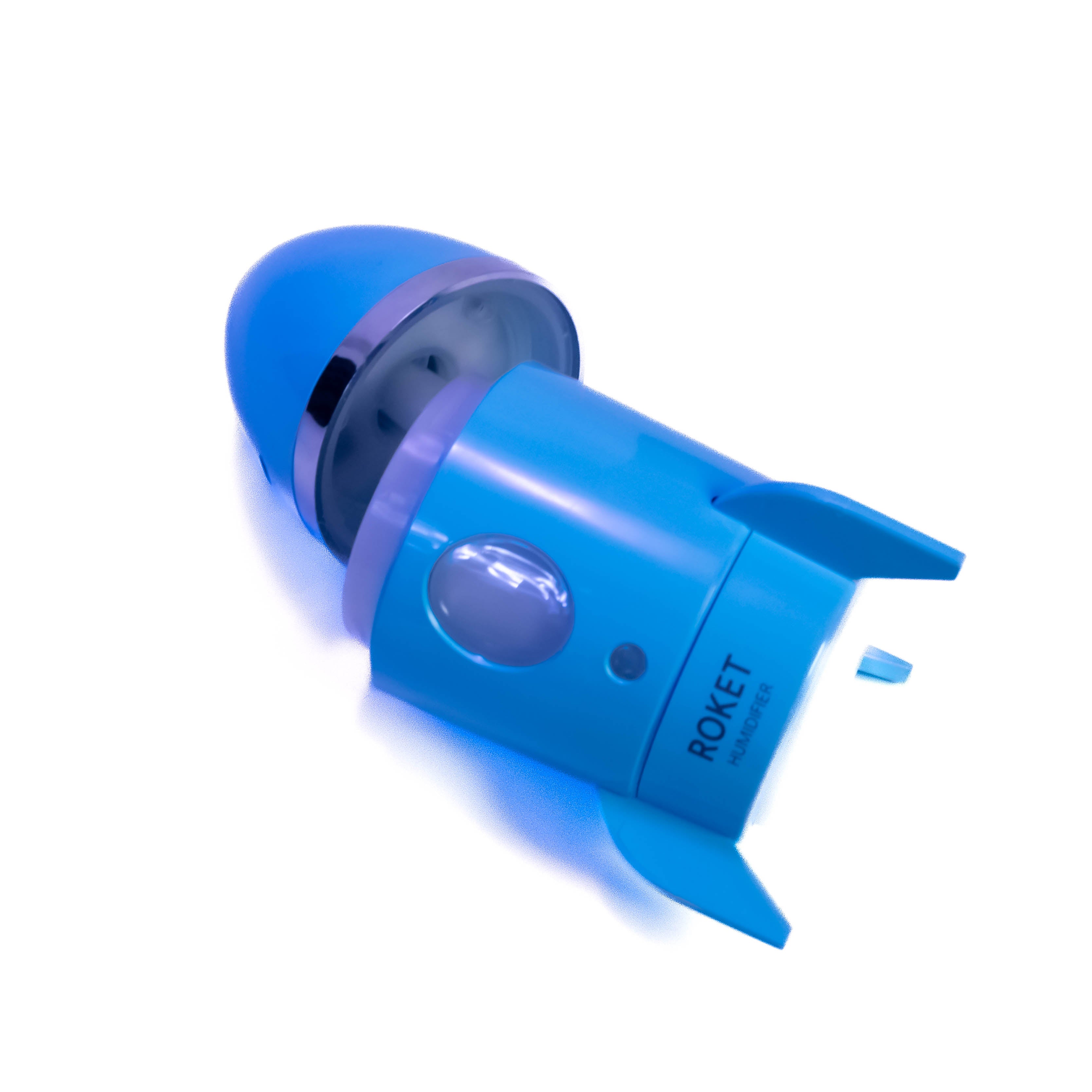 AeroMist - Fashion Creative Quiet Timer USB Car Aroma Atomization Rocket Humidifier (Blue)