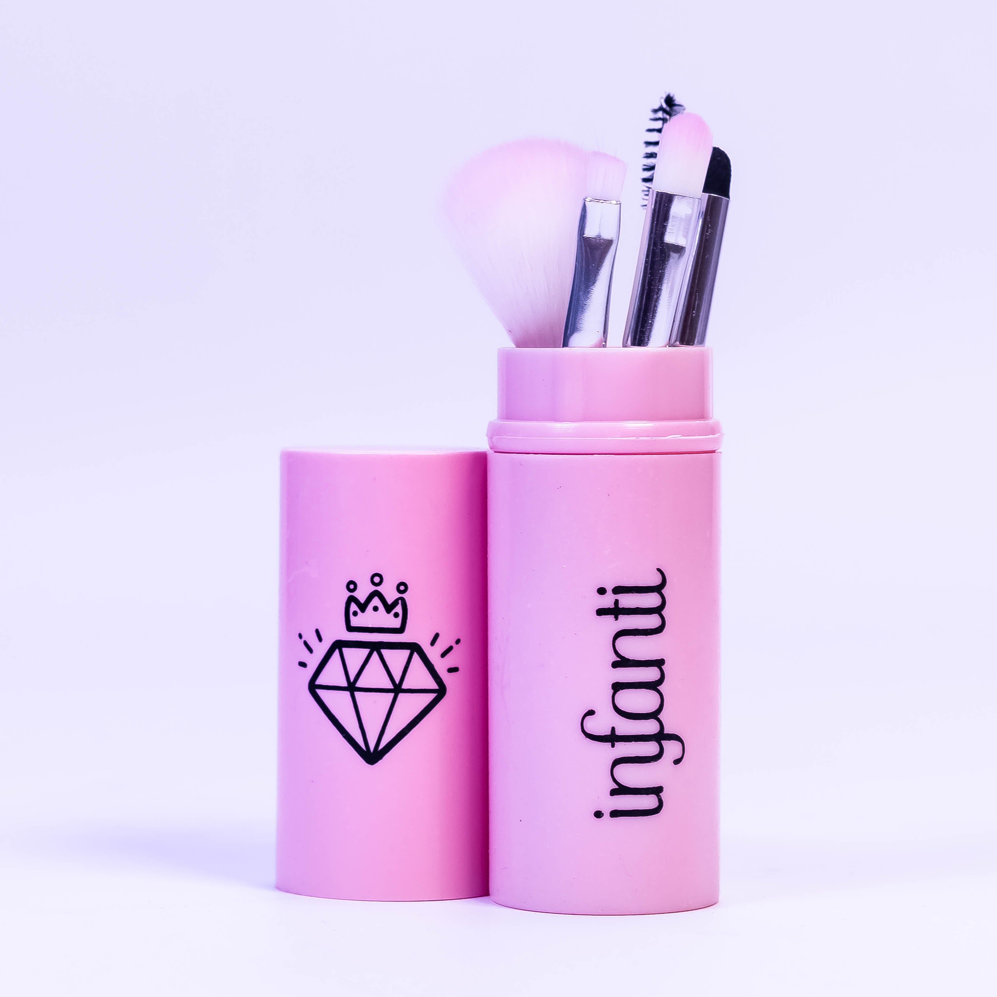 Infanti Essentials - Pack of 5 Basic Makeup Brushes