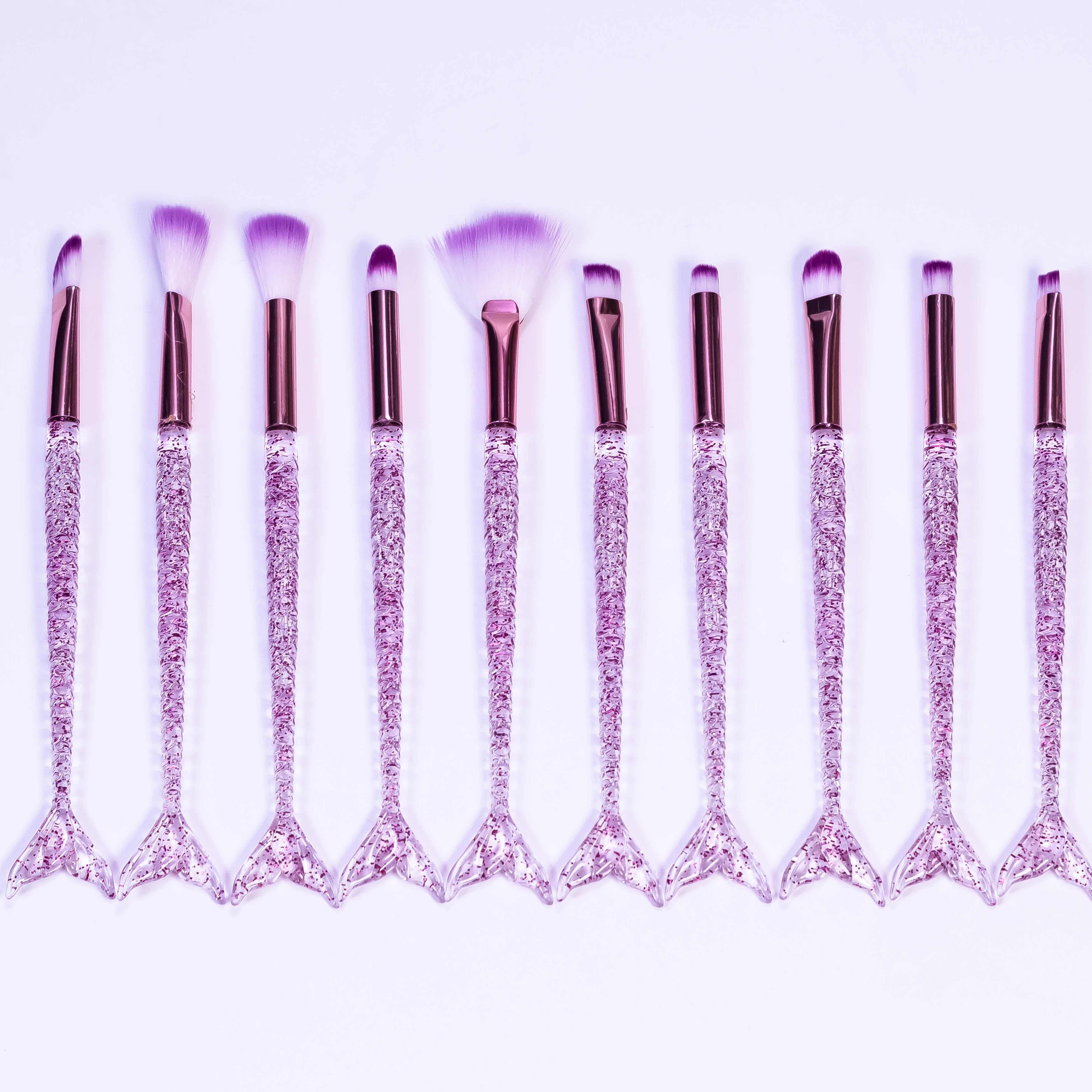 Neotis GlamGlow - Makeup Brushes Set for Girls