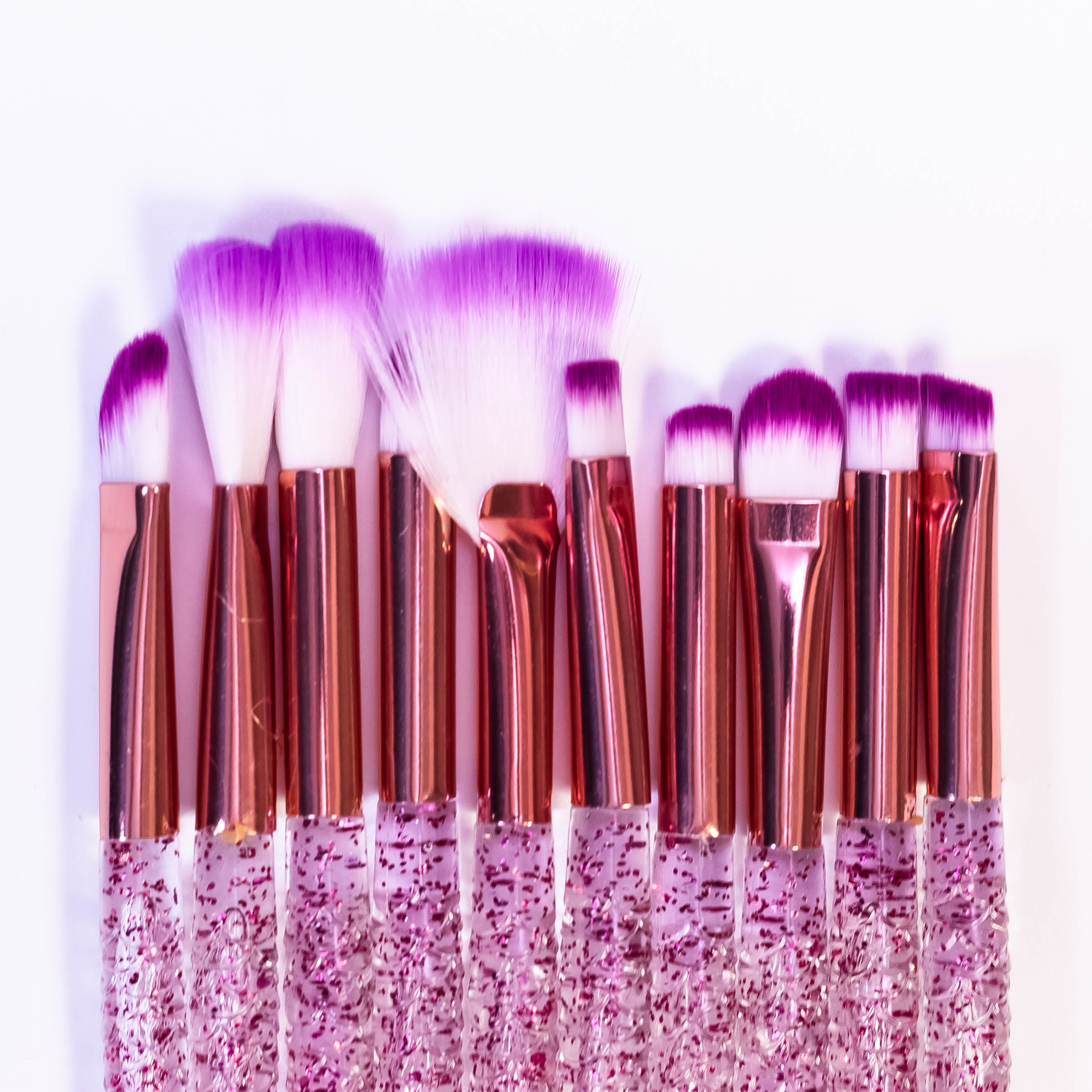 Neotis GlamGlow - Makeup Brushes Set for Girls