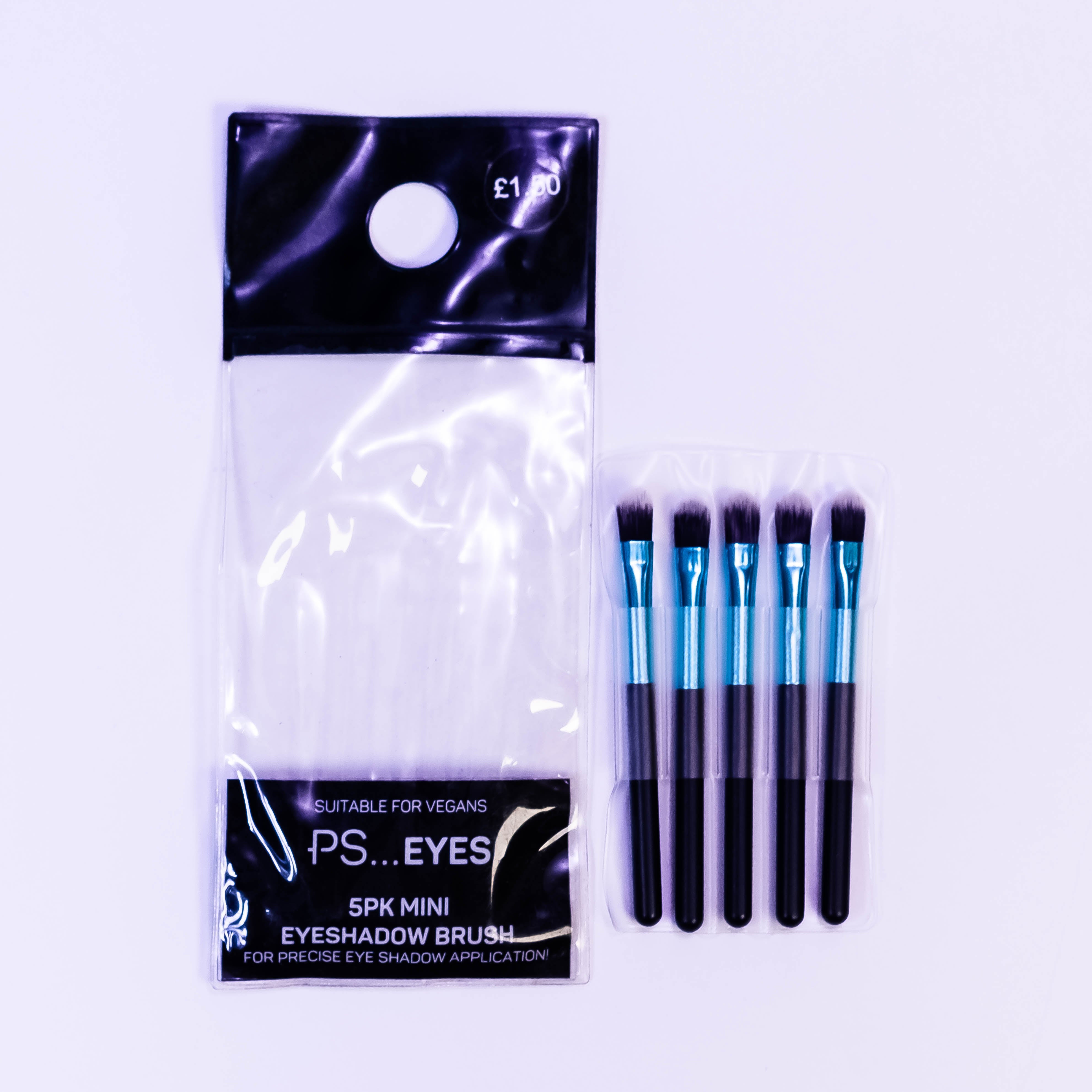 PS - Eyes Mini Eye Shadow Brushes (Pack of 5)