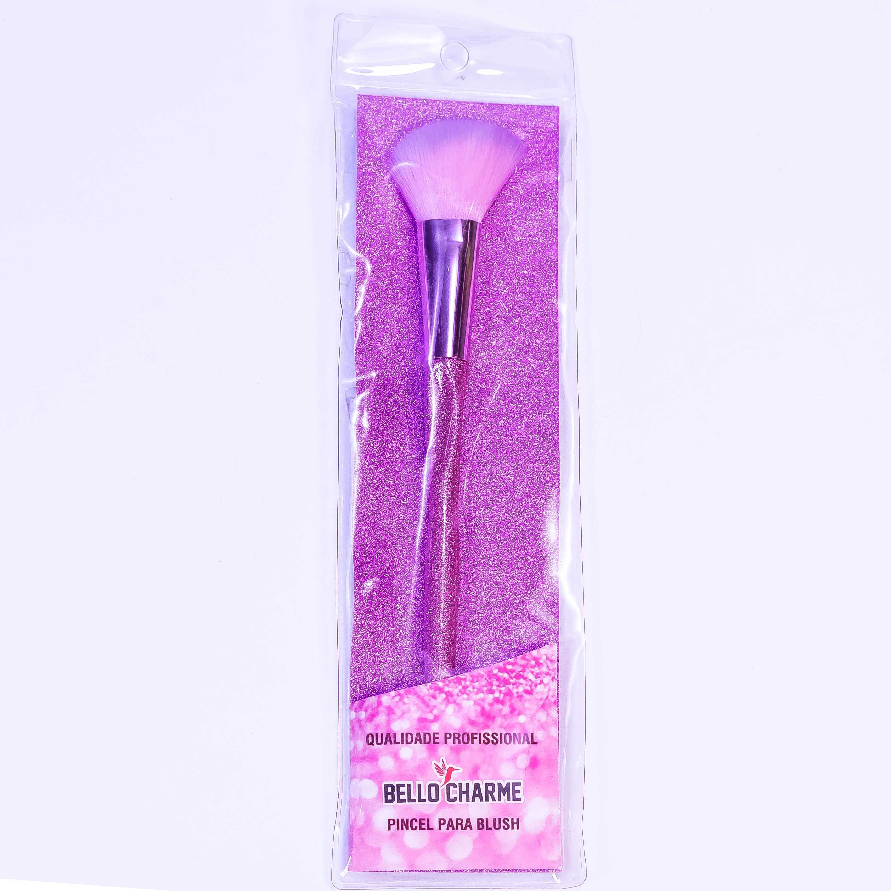 Belle Charme DuoGlow Two-Tone Blush Brush: Embrace Radiance