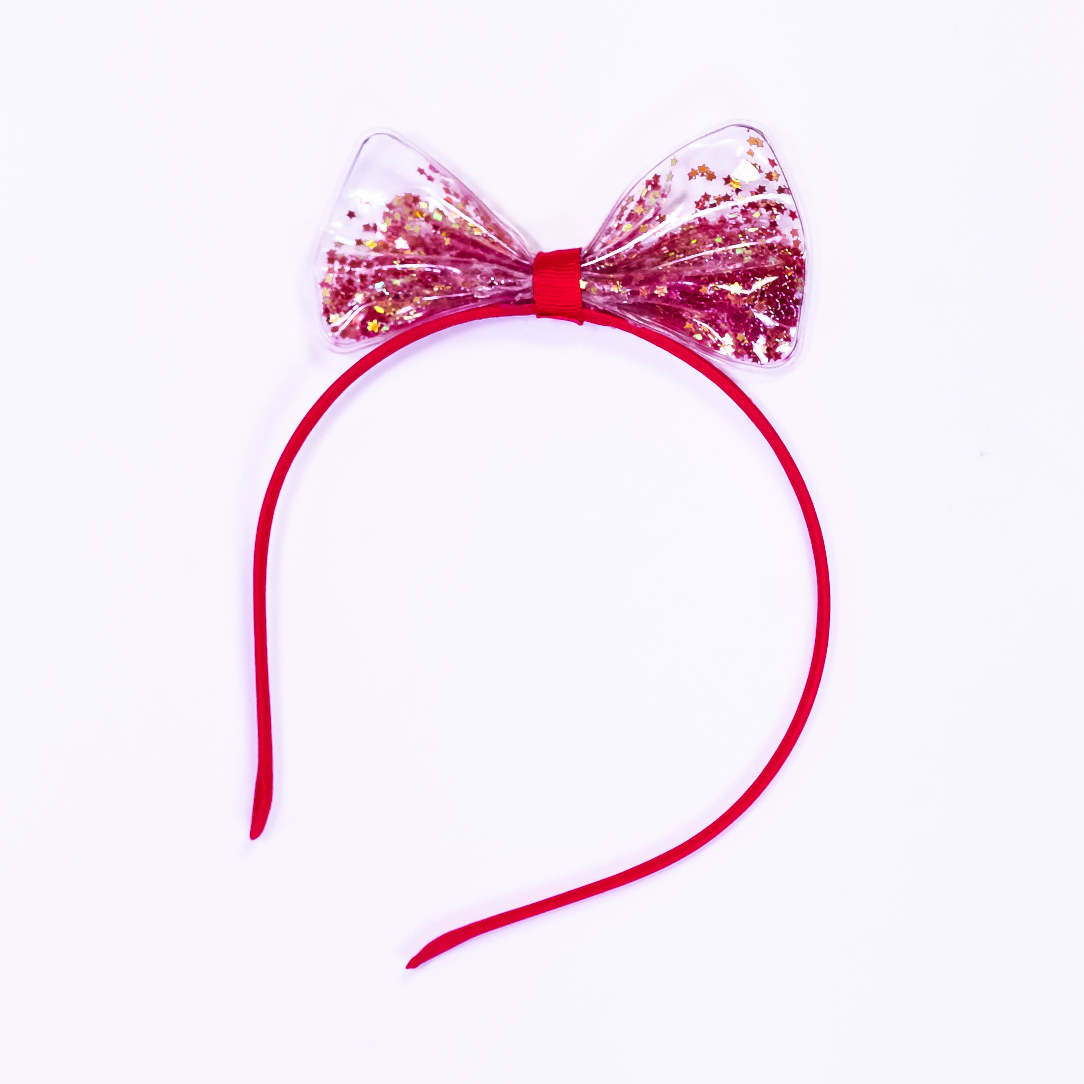 StarGlimmer - Non-Slip Thin Headband with Bow Decoration