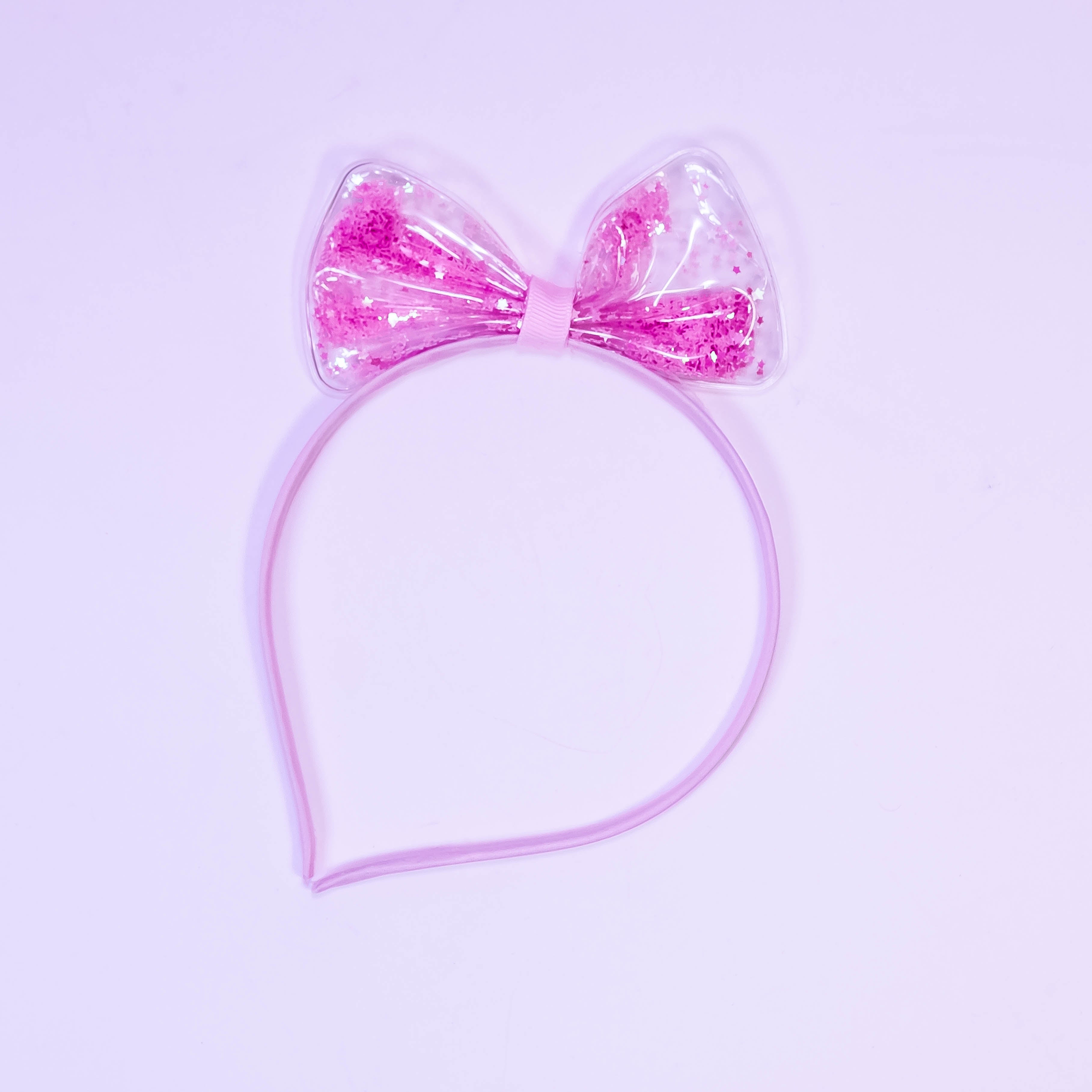 StarGlimmer - Non-Slip Thin Headband with Bow Decoration