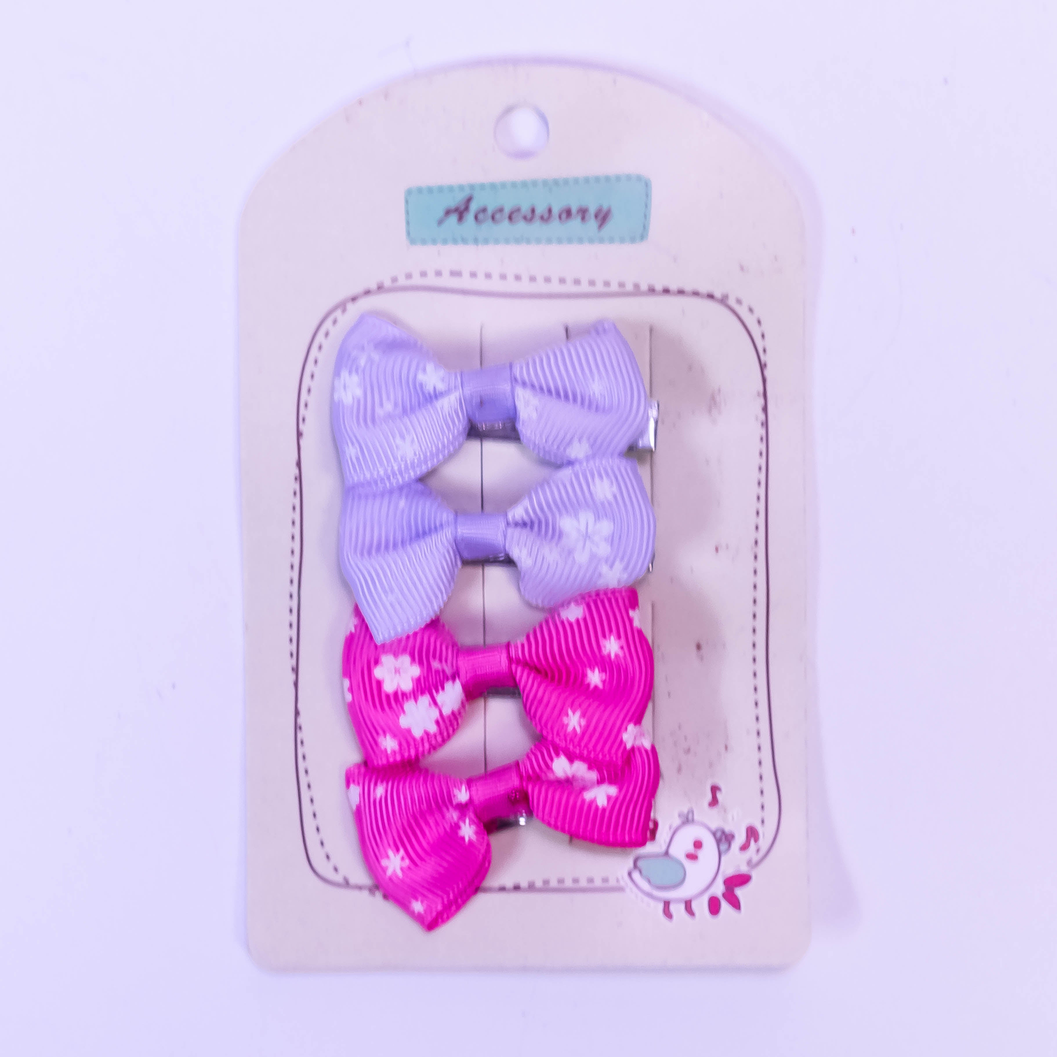 Bowtiful Bows - Pack of 4 Bow Tie Hair Pins