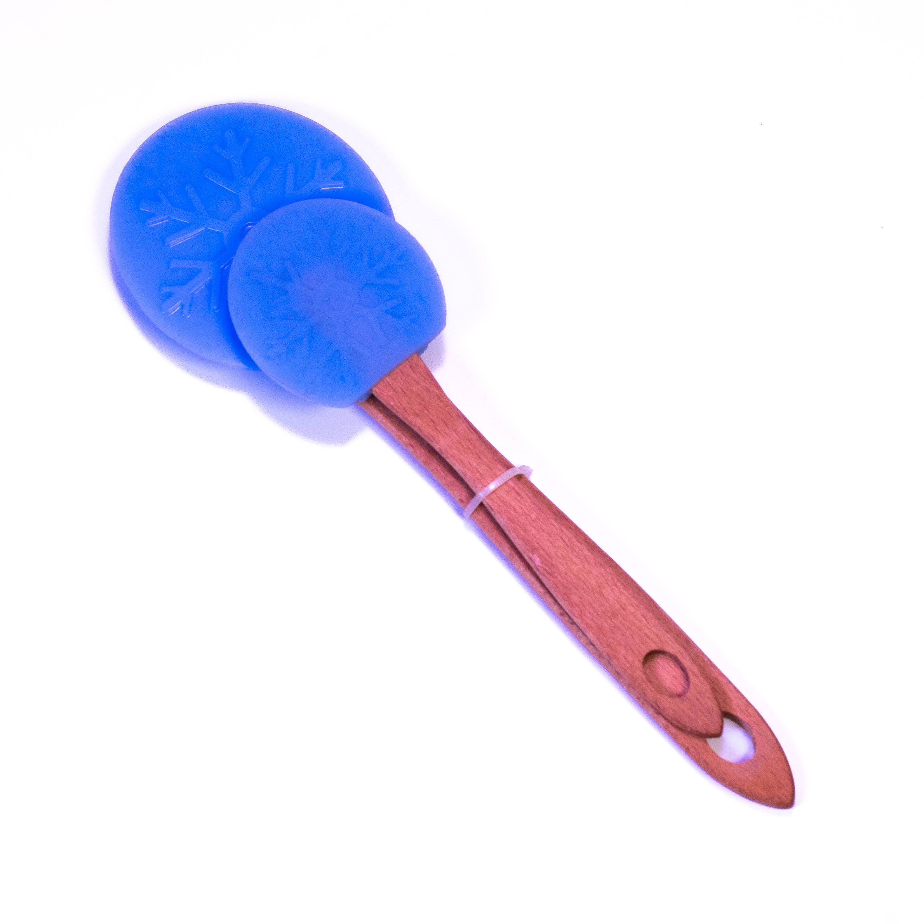 FirmGrip - Silicone Spatula with Wooden Handle