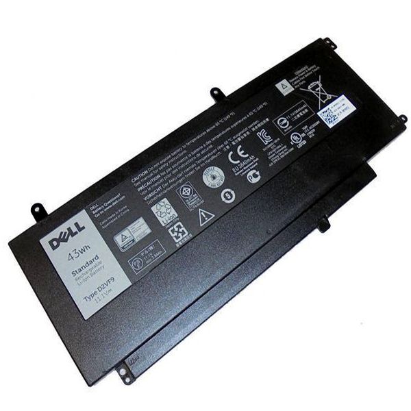 DELL BATTERY, Laptop Batteries ORIGINAL D2VF9 LAPTOP BATTERY FOR DELL Inspiron 15 7547 7548 Vostro 14-5000 5459 PXR51 0PXR51 4P8PH G05H0 P68G001 0YGR2V 43Wh 100% Laptop Battery