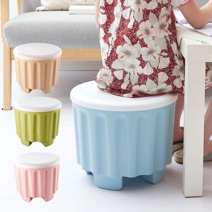 Drum Storage Kids Stool Box (MixRandom colour).